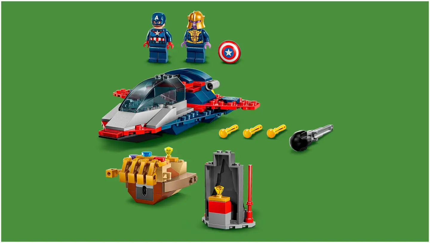 LEGO Super Heroes 76319 Captain America vastaan Thanos - 8