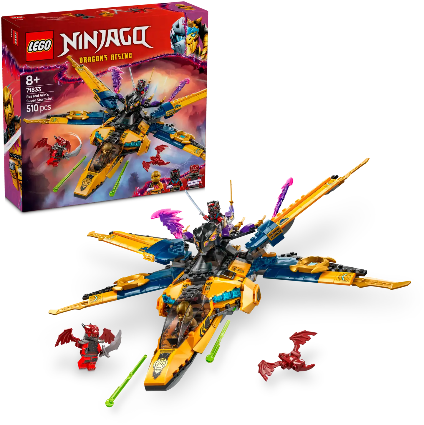 LEGO® Ninjago 71833 Rasin ja Arinin supernopea suihkari - 1