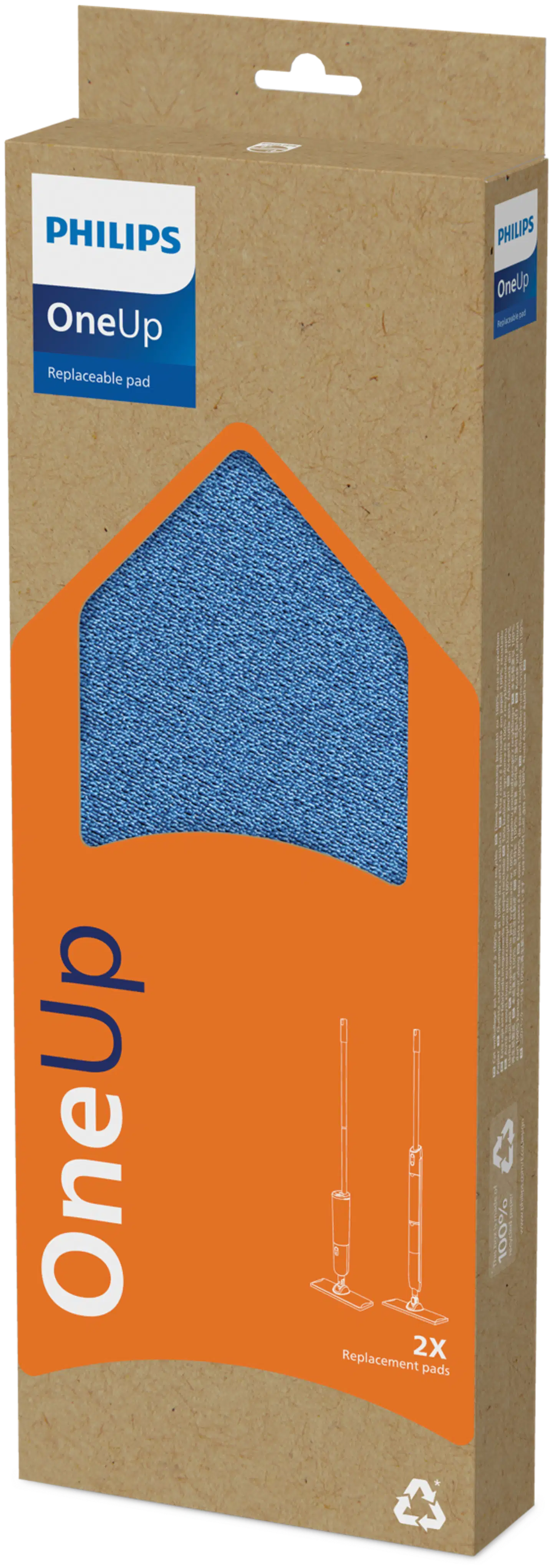 Philips oneup vaihdettava moppityyny XV1882/10 - 5