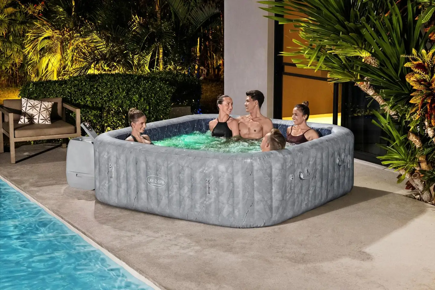 Lay-Z-Spa San Francisco Smart Luxe Hydrojet Pro - 8