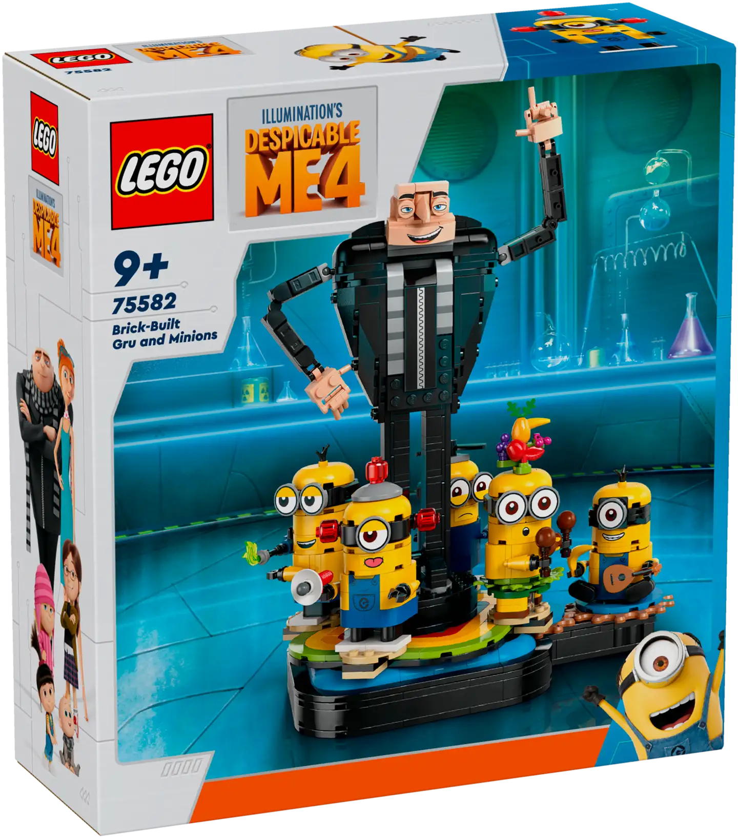 LEGO® 75582 Itse ilkimys 4 Palikoista rakennettavat Gru ja kätyrit - 2