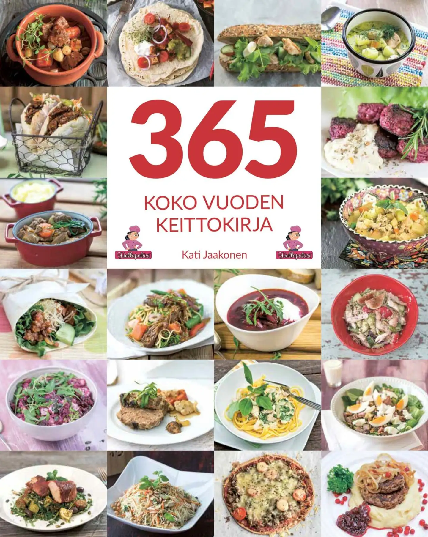 Jaakonen, 365 Koko vuoden keittokirja - Hellapoliisi