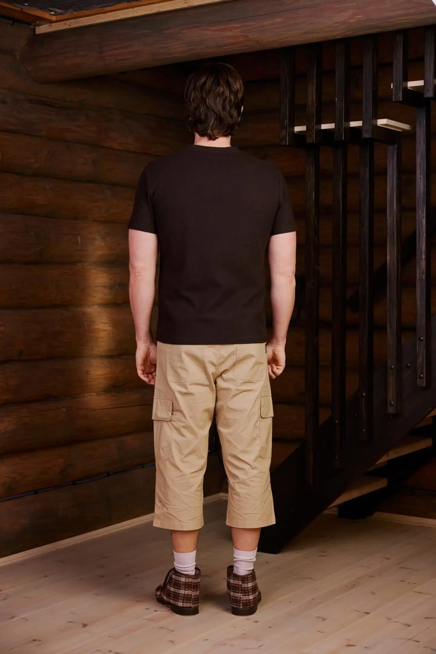 Reino&Aino miesten Henley T-paita Reino - Brown - 6