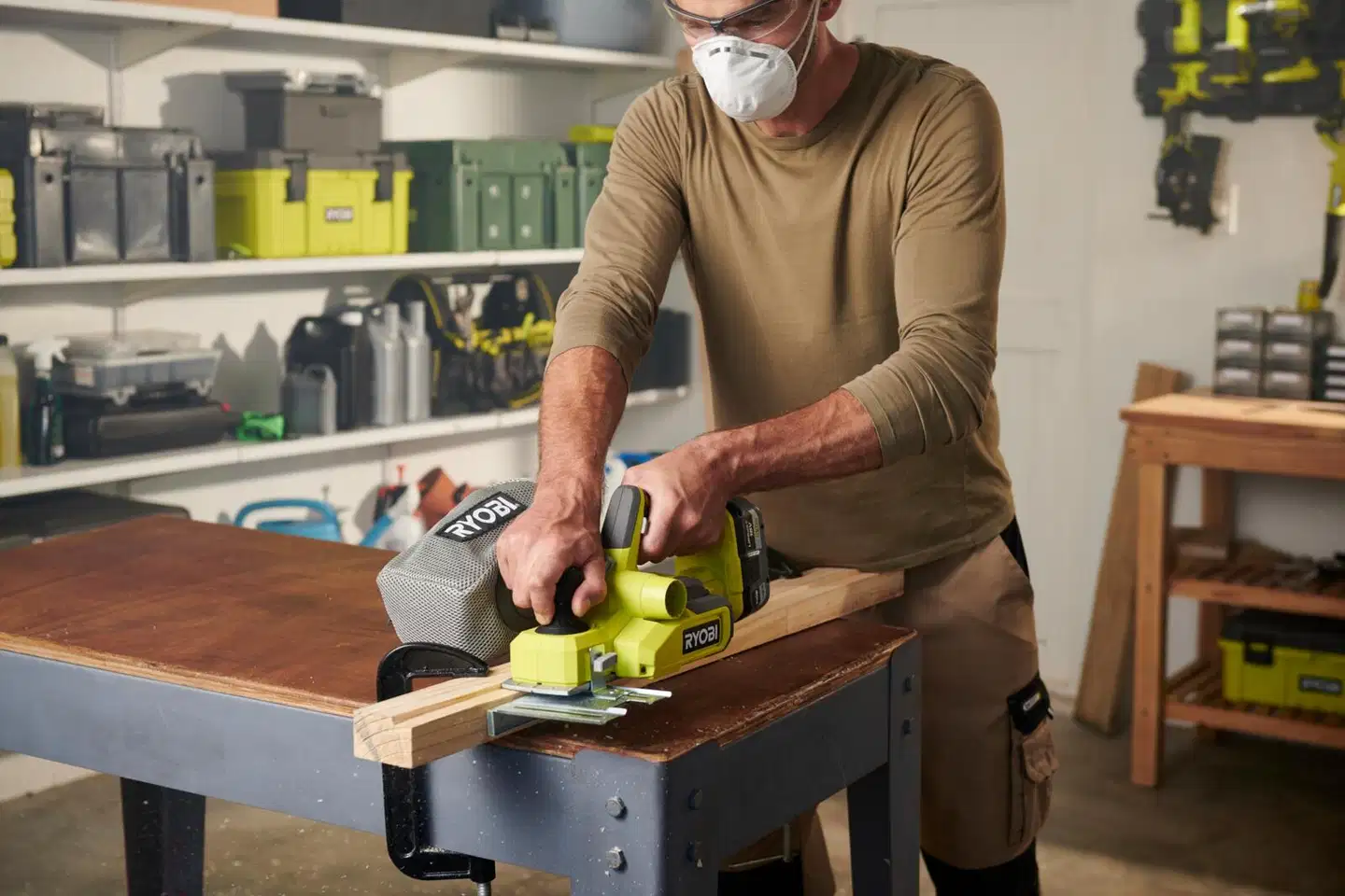 Ryobi akkuhöylä RPL18-0 - 5