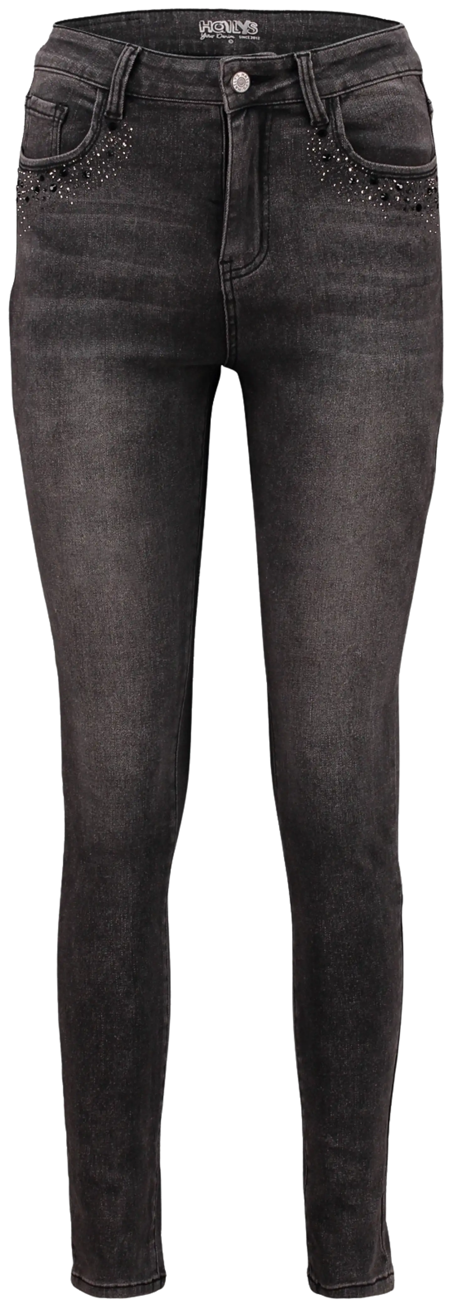 Hailys naisten farkut gi44na vf-po2409032 - Black washed - 1