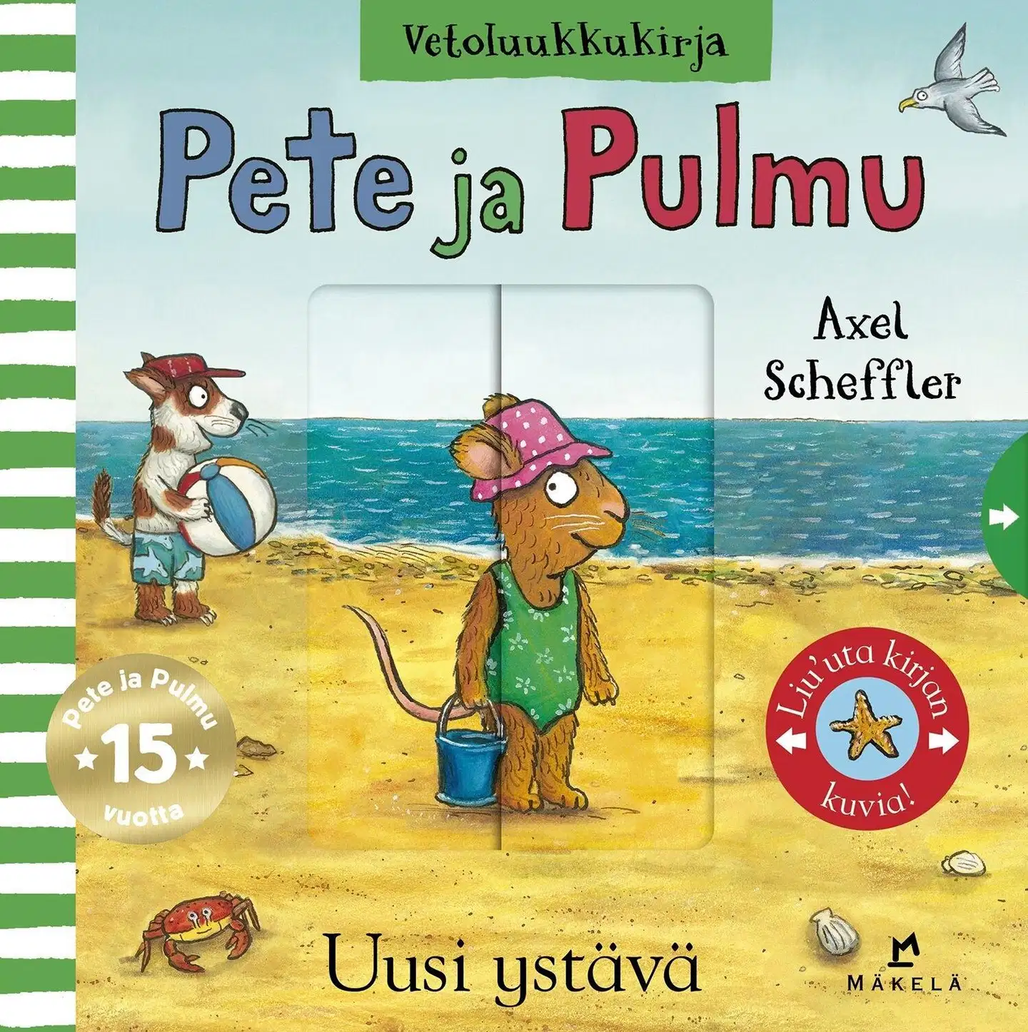 Scheffler, Pete ja Pulmu -vetoluukkukirja: Uusi ystävä