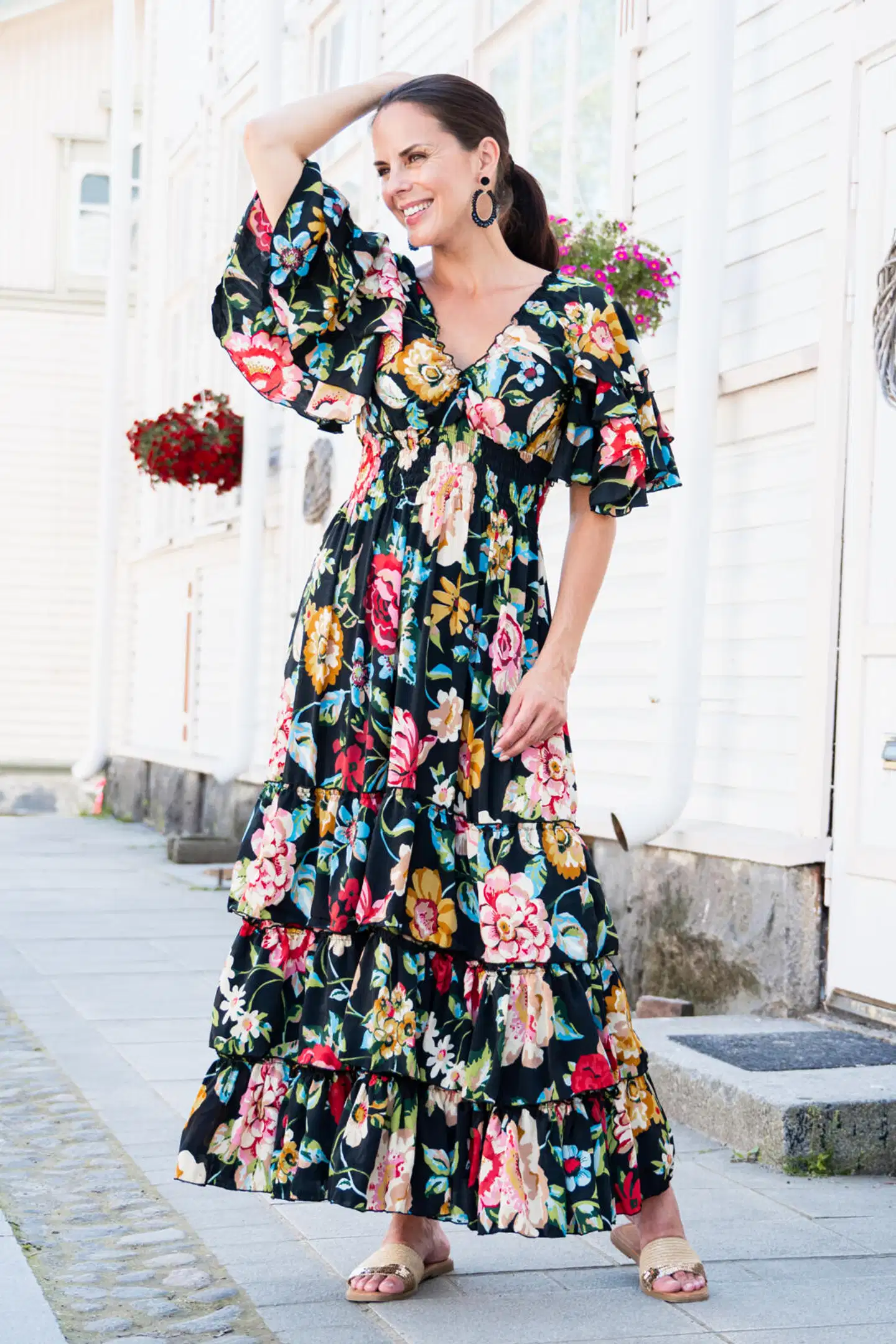 AmandaB naisten mekko Soray - Monivärinen - 2