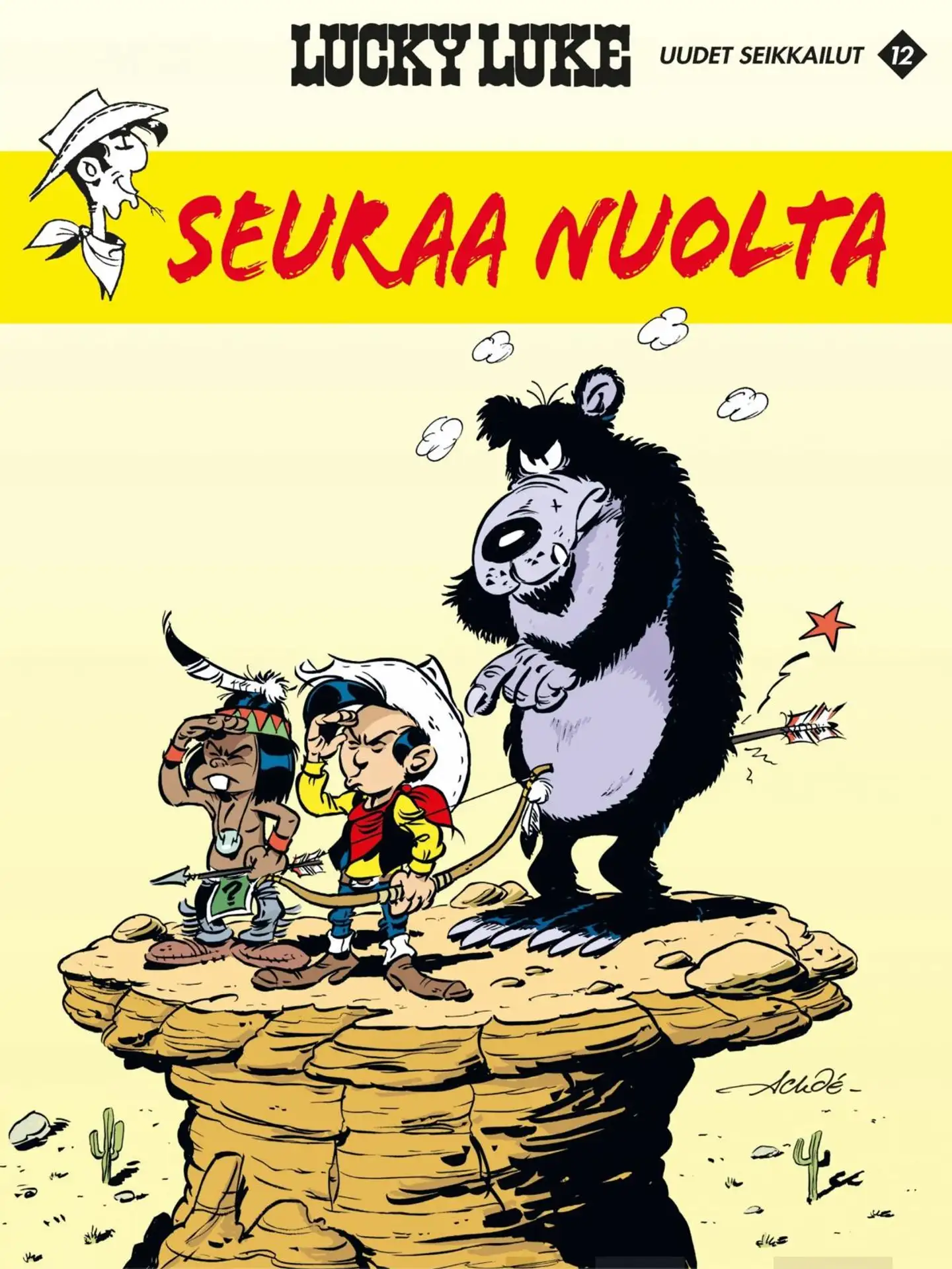 Achdé, Lucky Luke uudet seikkailut 12: Seuraa nuolta