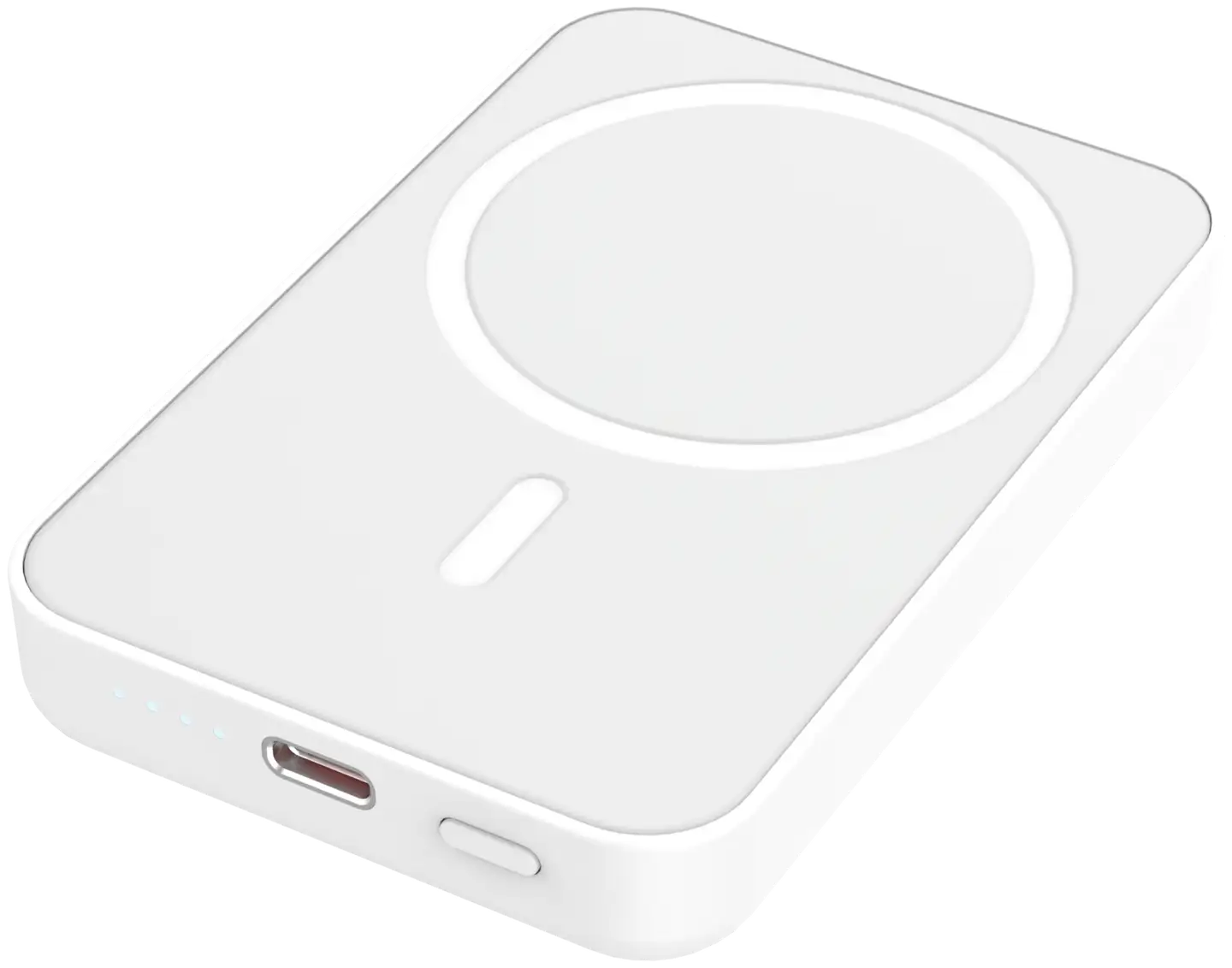 Wave MagPower Plus lisävirta, 10000mAh, Valkoinen - 2