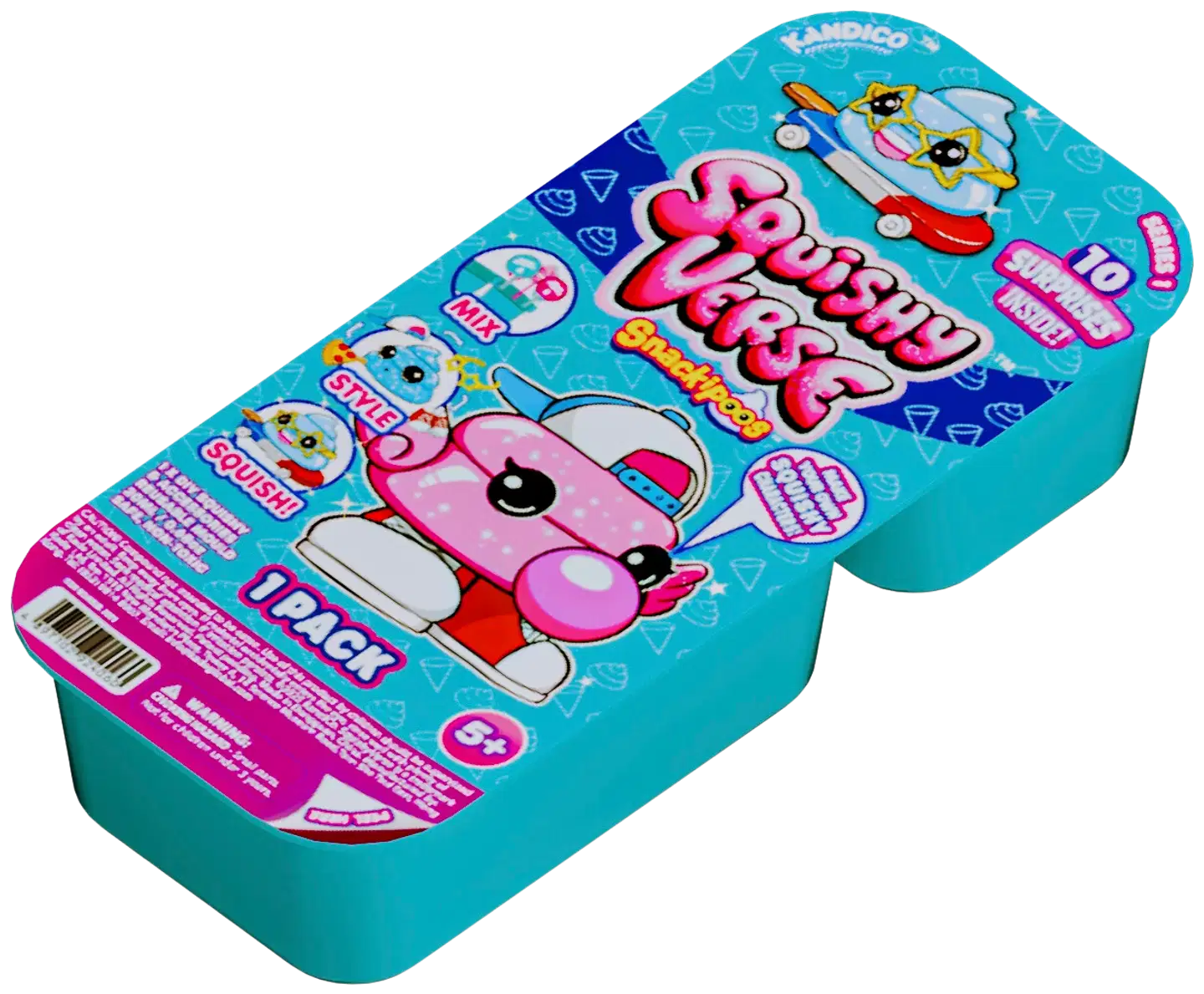 SquishyVerse Snackipoos 1 kpl - 3