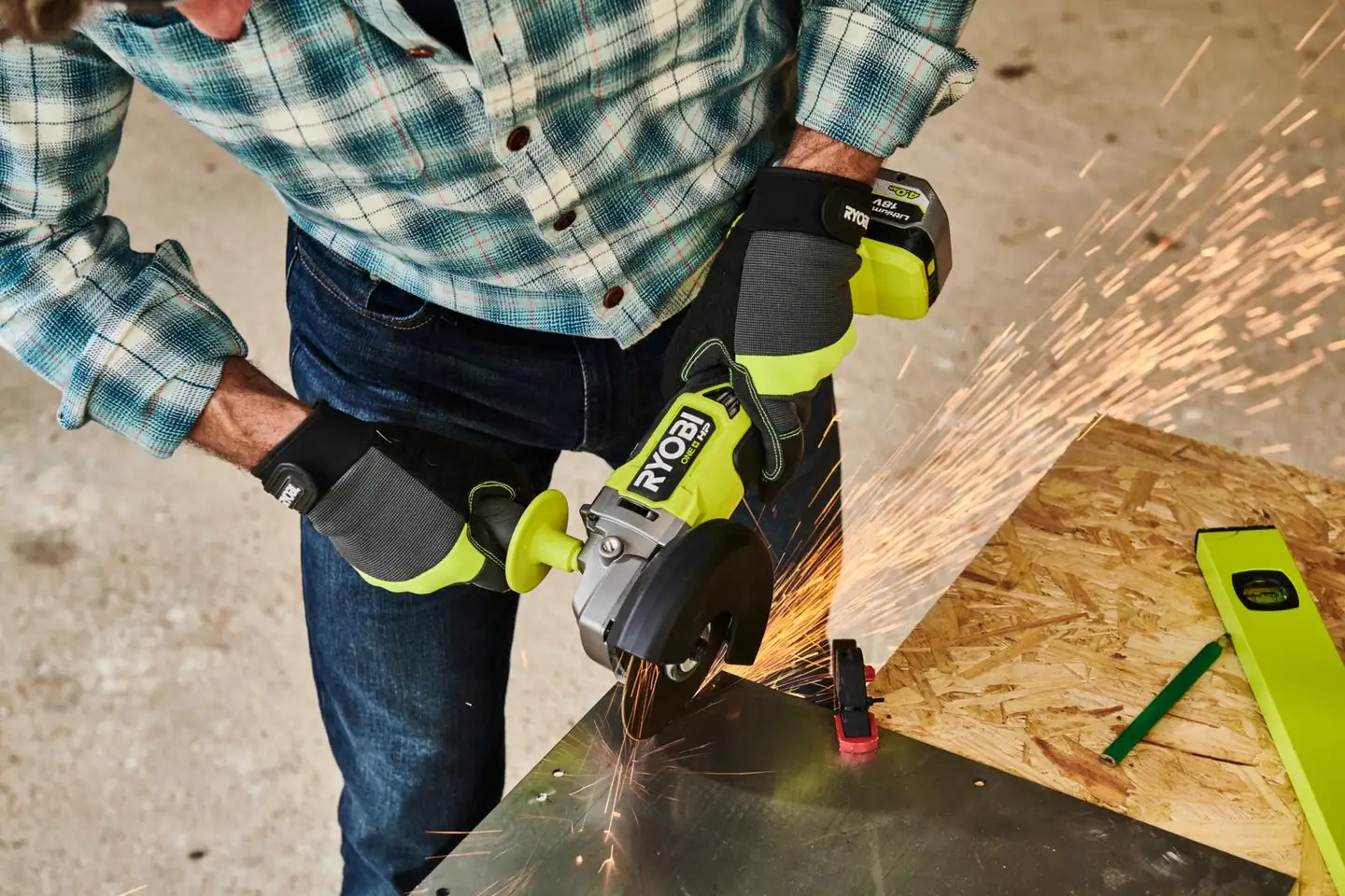 Ryobi KULMAHIOMAKONE RAG18X125-0 - 8