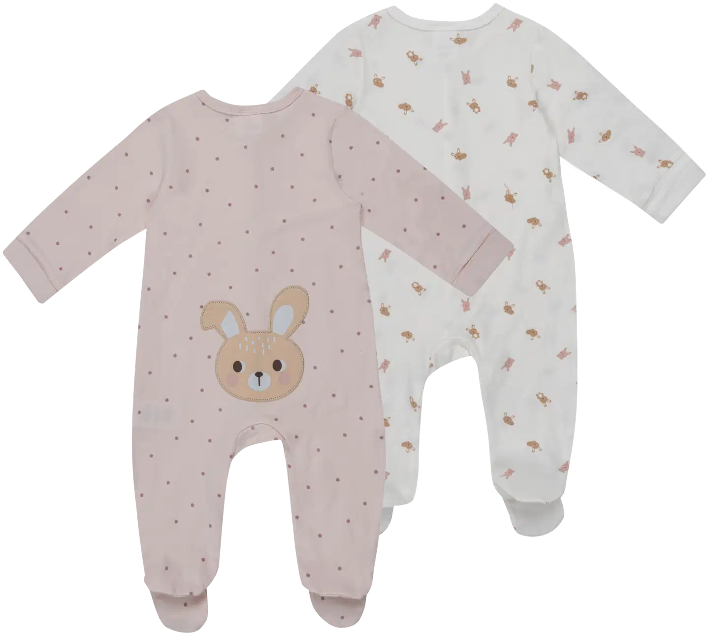 Ciraf vauvojen potkupuku Pupu 250B263012 2-pack - pink bunny - 2