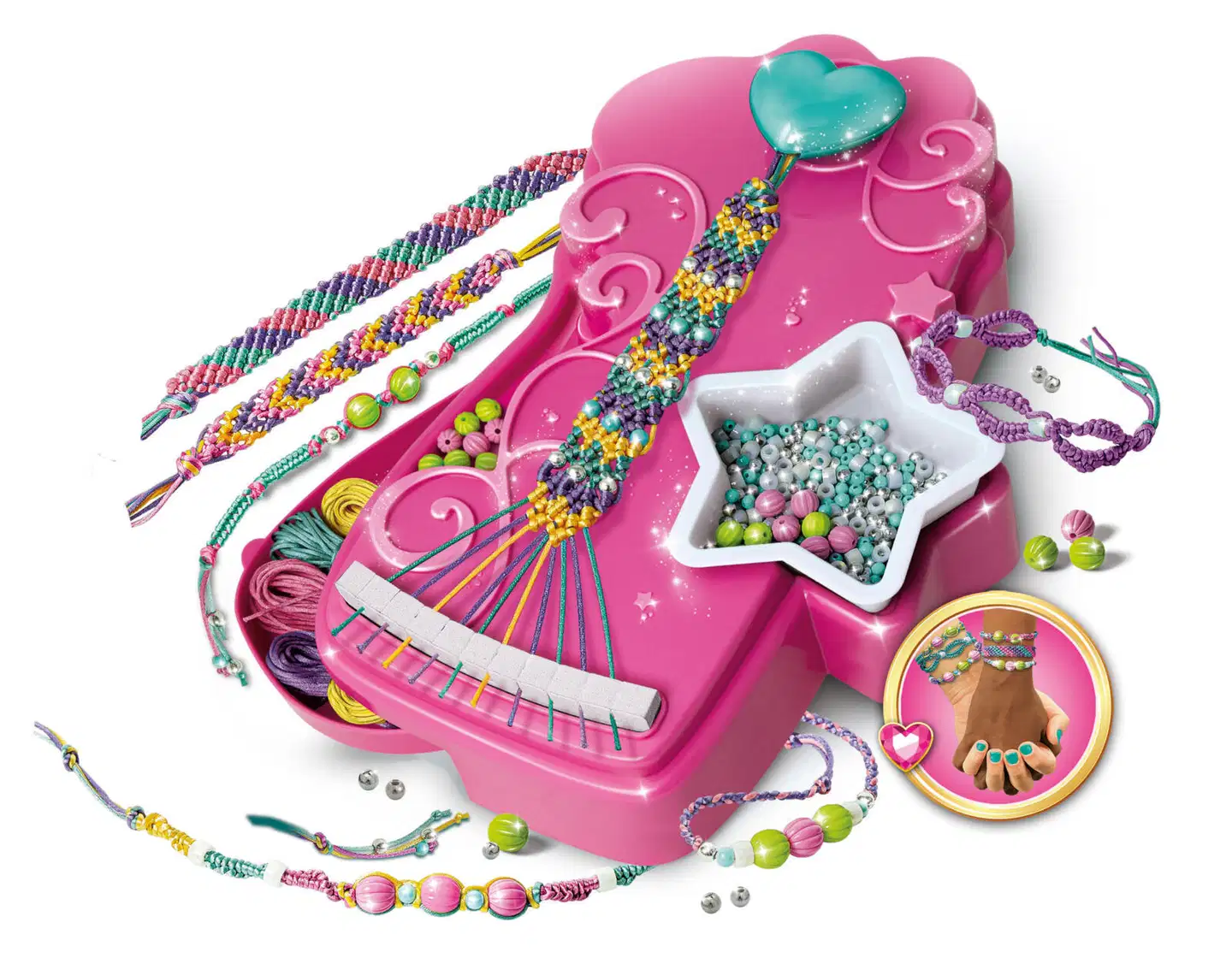 Clementoni Rannekoruaskartelusetti Crazy Chic - 10