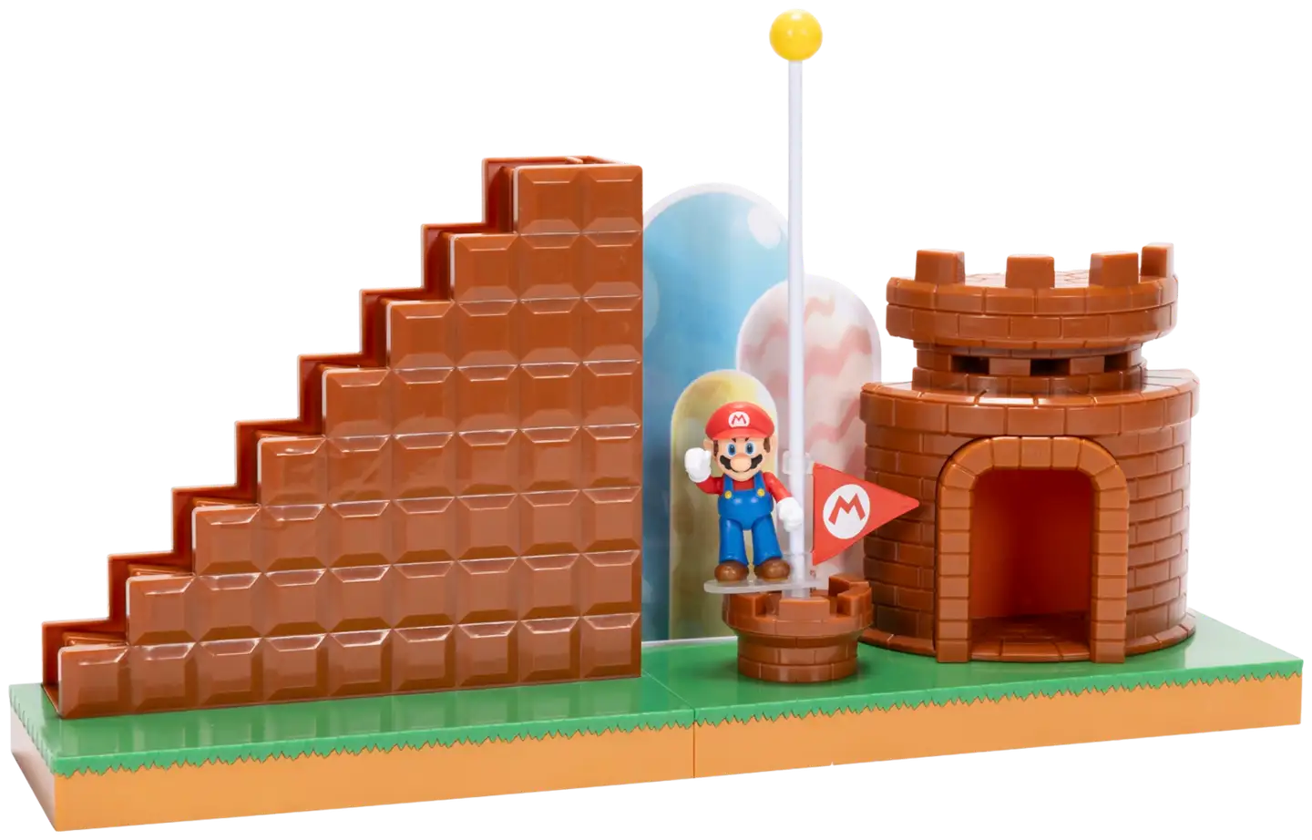 Nintendo leikkisetti Super Mario 2.5" Level End Playset - 13