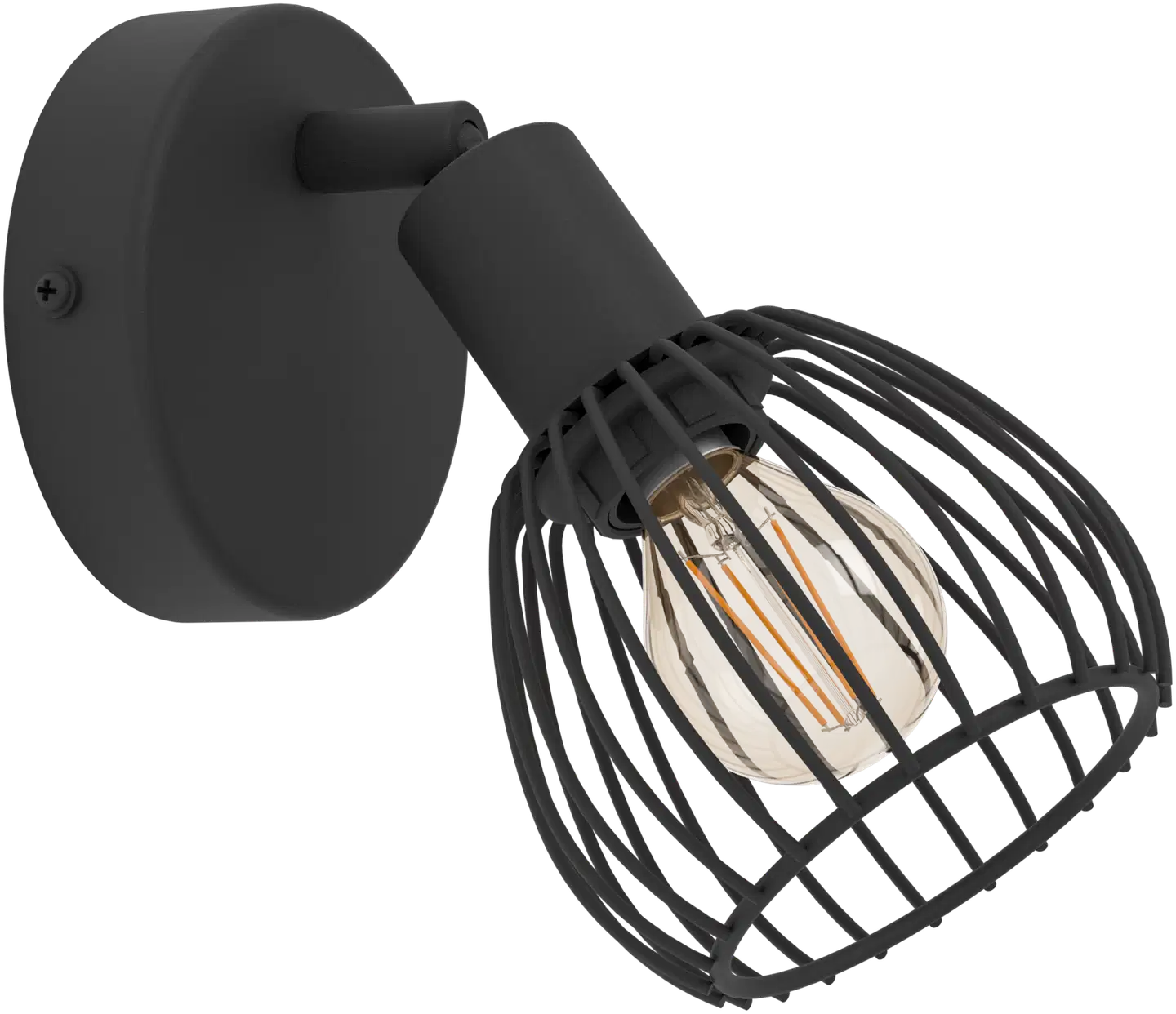 EGLO kattospotti Sonnino E14 musta - 1