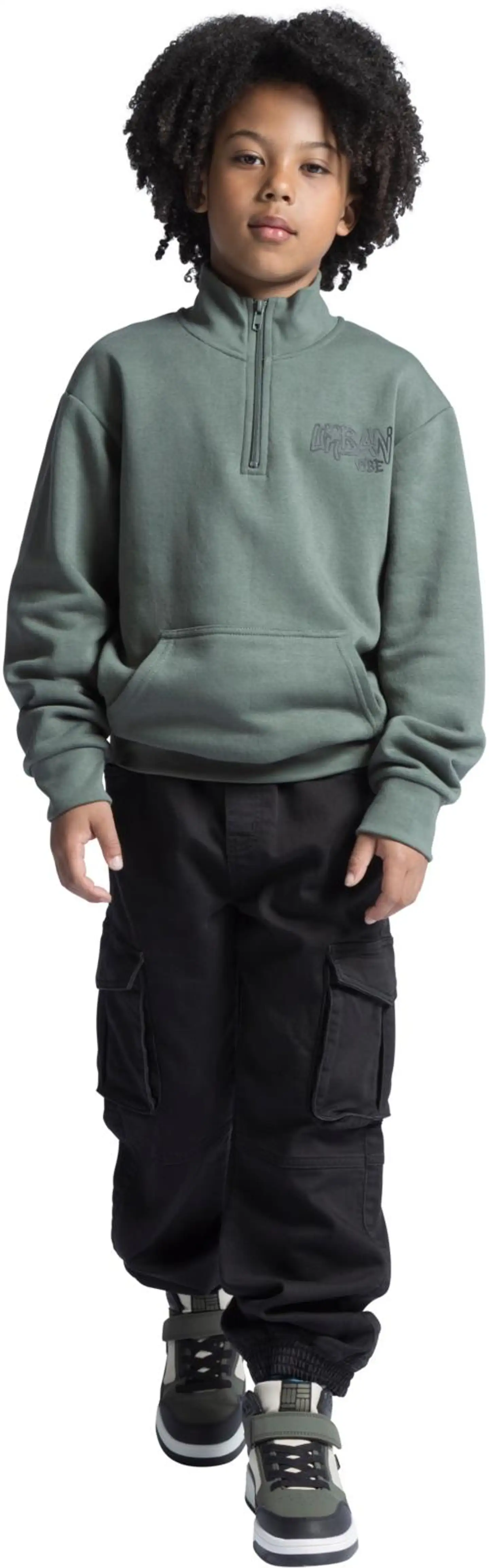 House nuorten cargohousut 23PH292512 - BLACK - 6