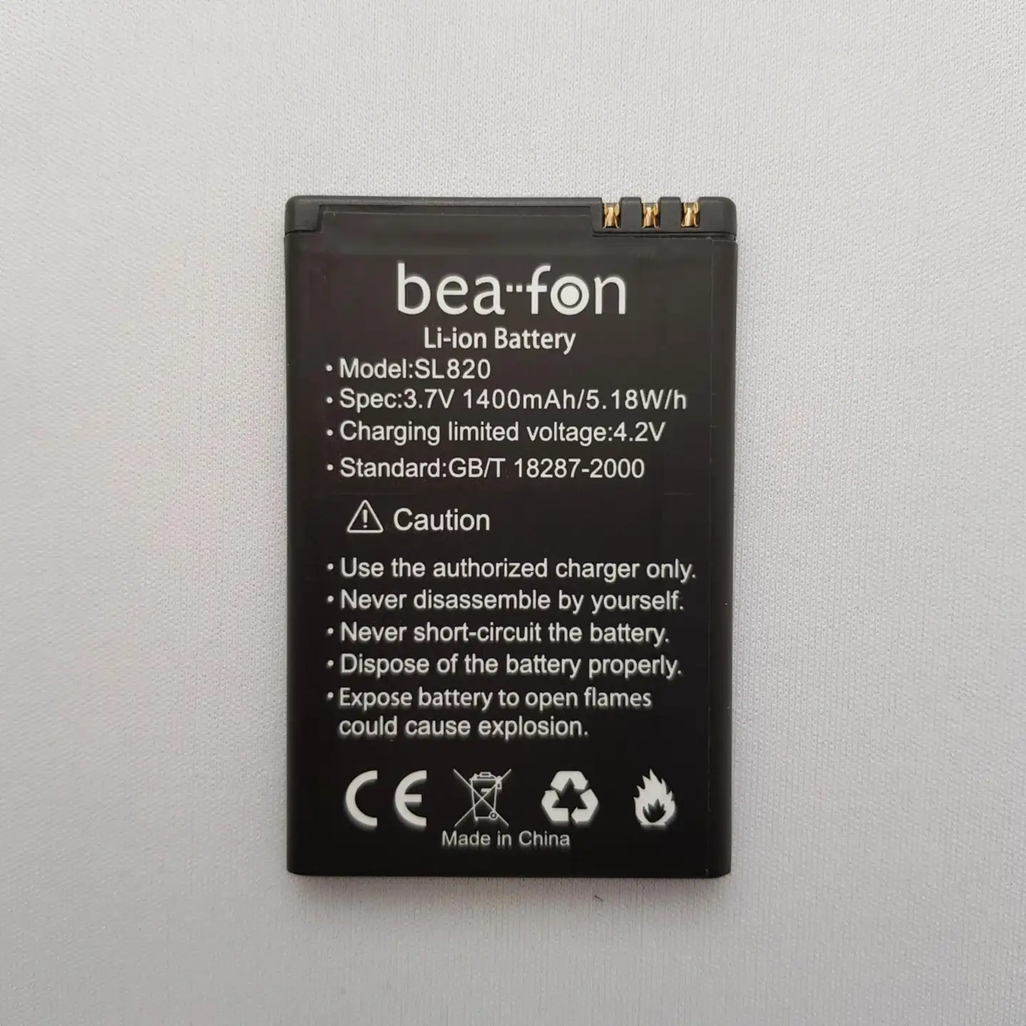 Beafon akku SL820 puhelimeen