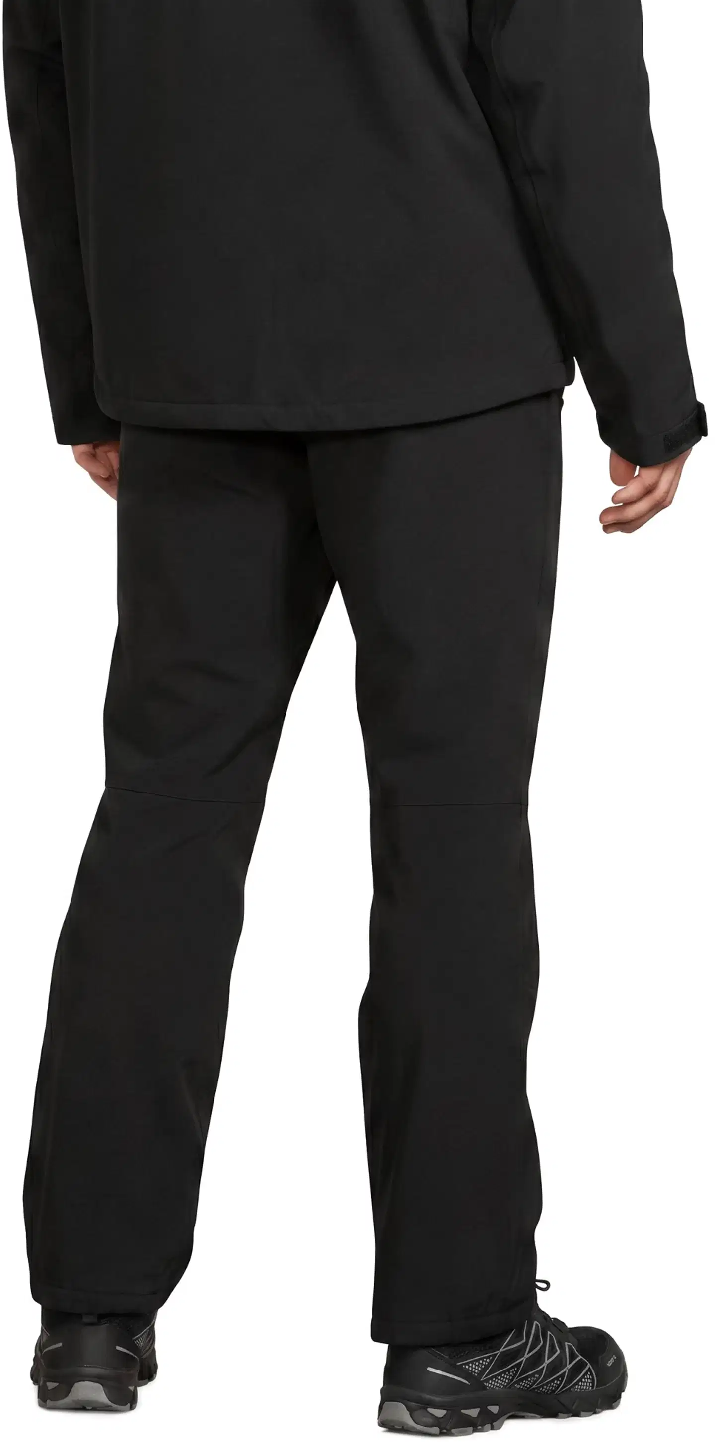 Luode12 miesten kevytvanuhousut 204L332470 - black - 3