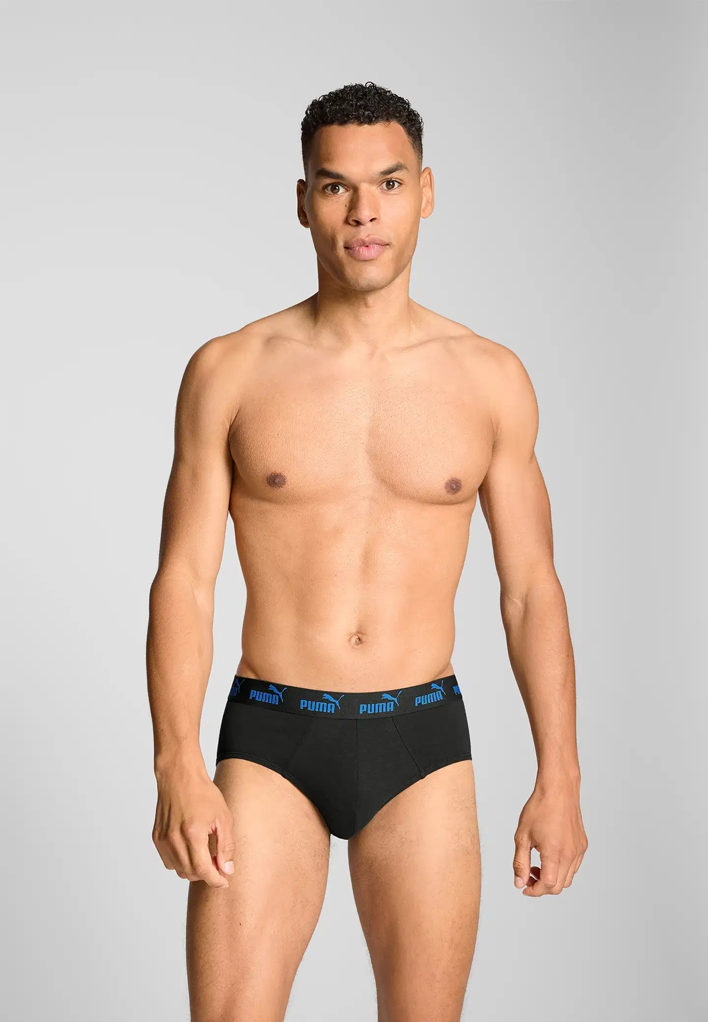Puma miesten alushousut Elements 2p - Black / Blue - 3