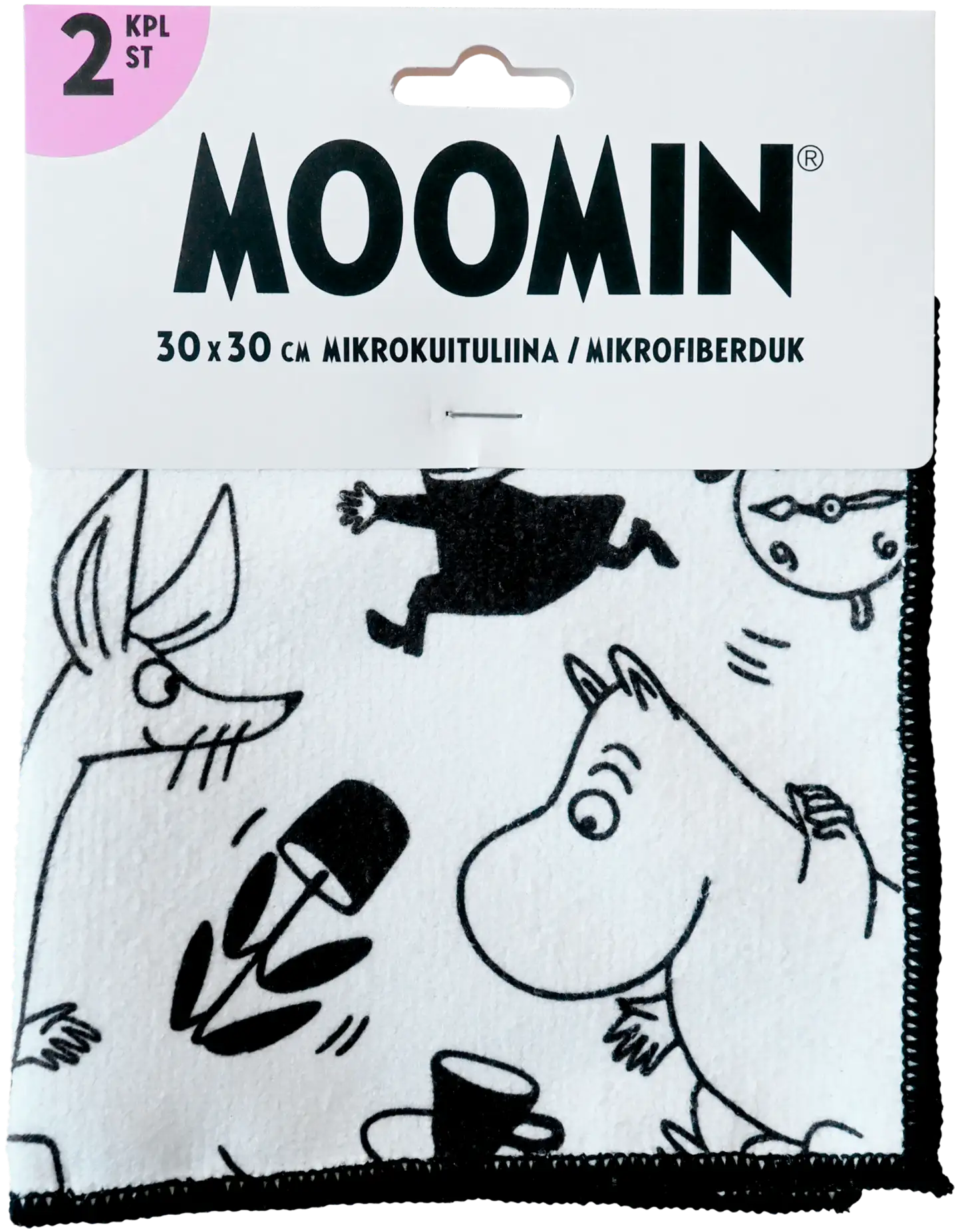 Moomin mikrokuituliina 2-pack - 1