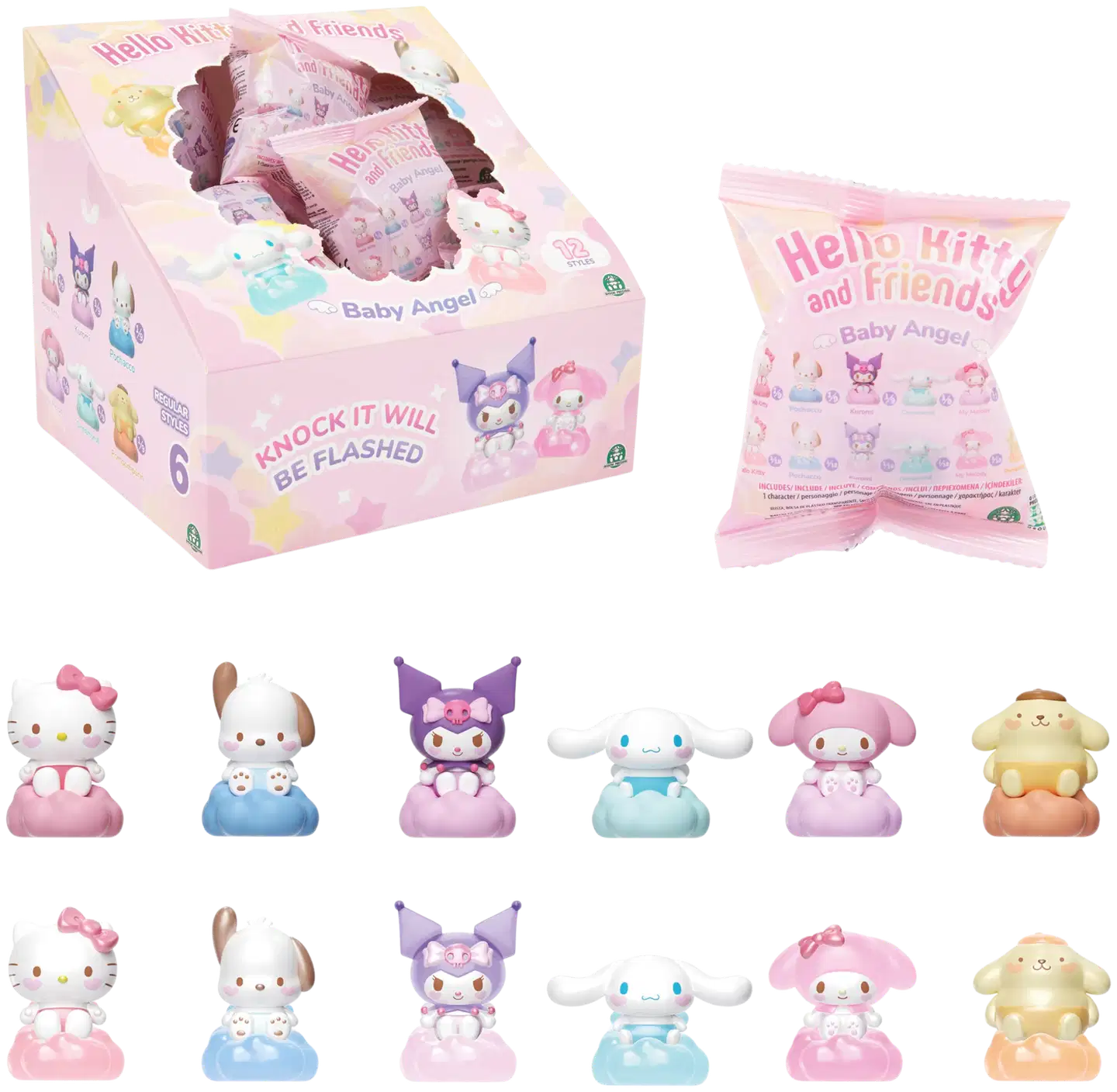 Hello Kitty Baby Angel keräilyhahmo - 1