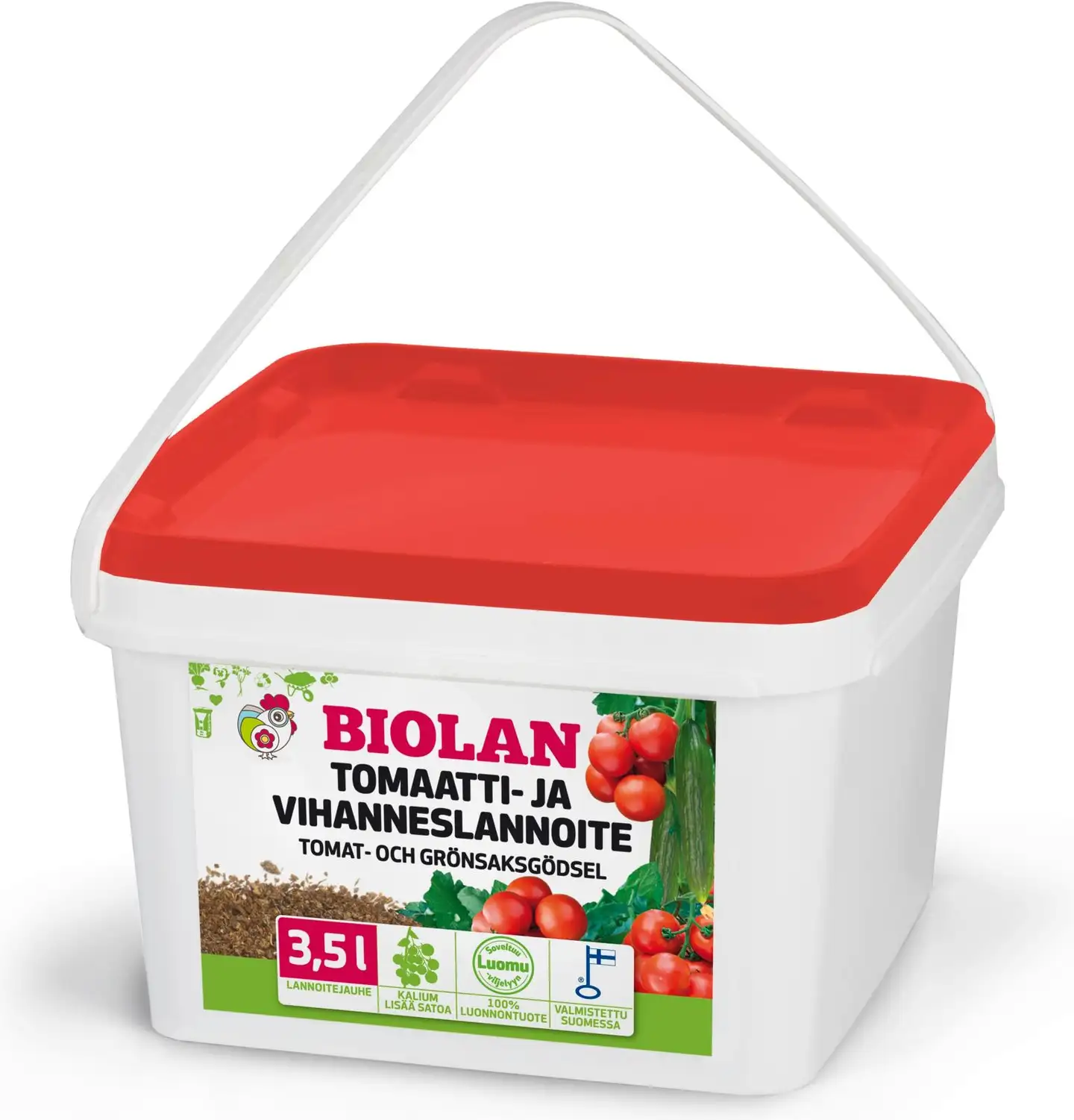 Biolan Tomaatti- ja vihanneslannoite 3,5 l