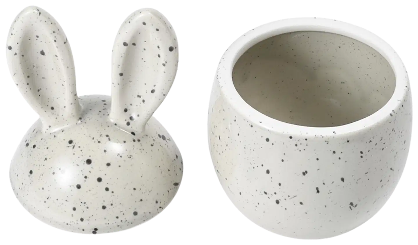 Åhléns Home dekoratiivinen pupu purkki - 3