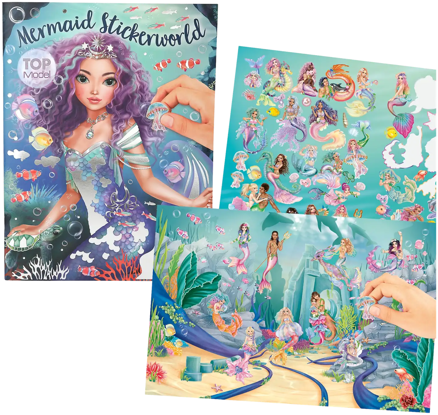 TOPModel Metallic Stickerworld MERMAID - 3