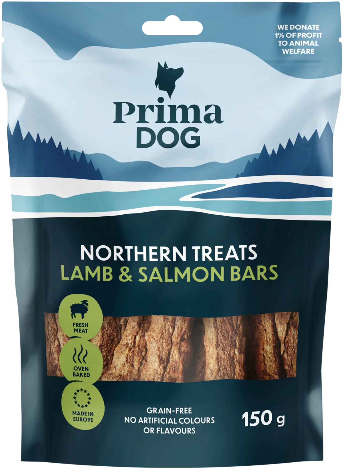 PrimaDog Northern Treats Lammas-lohitanko 150 g