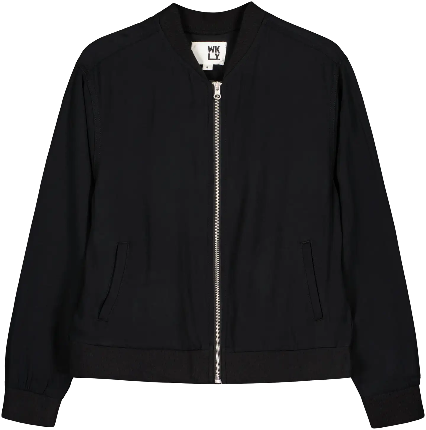 WKLY. naisten bomber-jakku 220W020622 - BLACK - 1