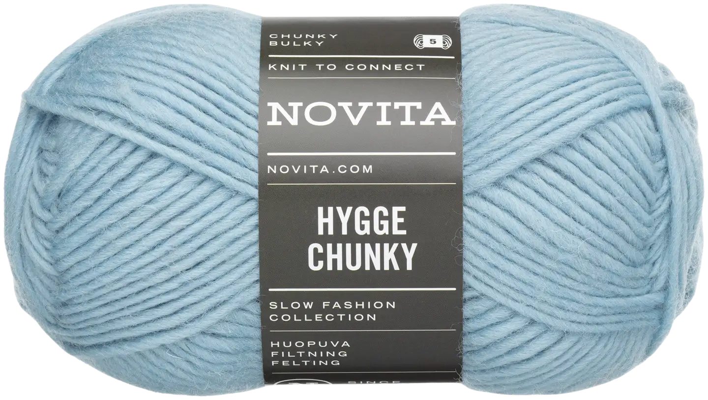 Novita lanka Hygge Chunky 100 g vuorovesi 109 - 1