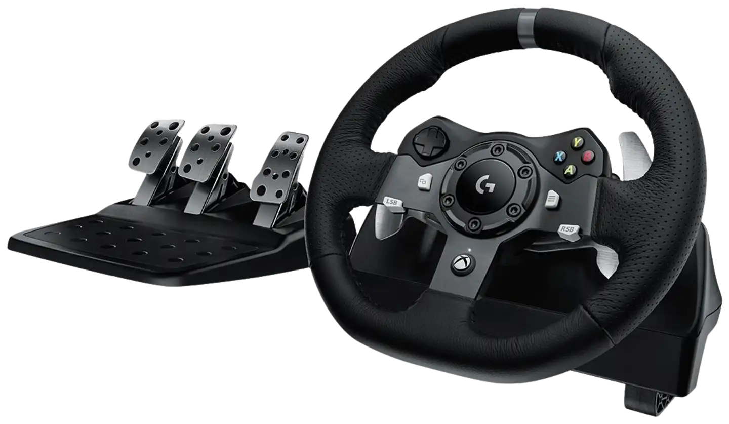 Logitech ohjauspyörä ja polkimet G920 - 2