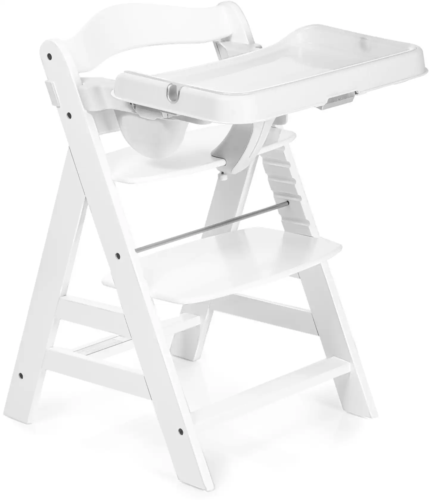 Hauck tarjotin syöttötuoliin Alpha Tray valkoinen - 3