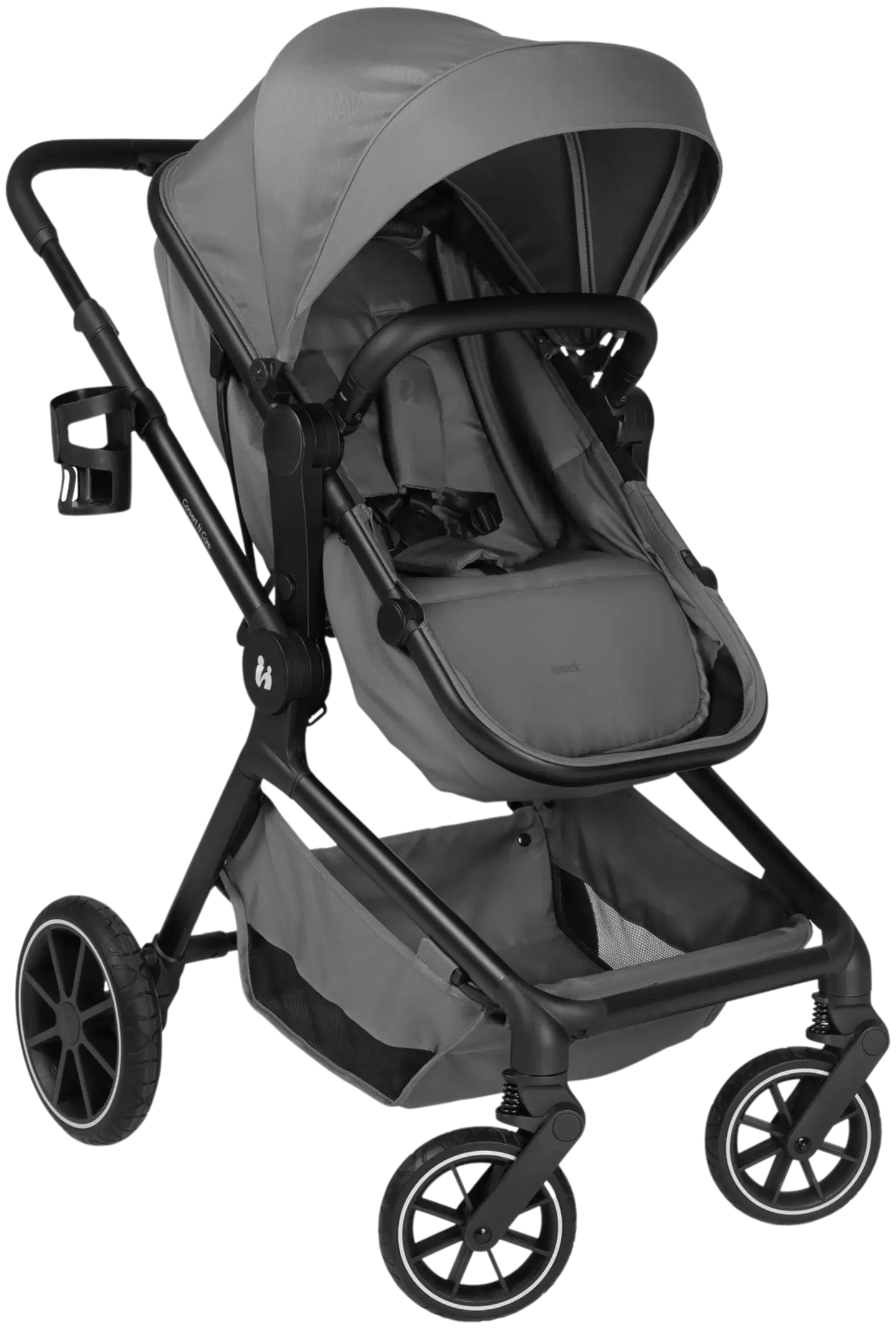 Hauck rattaat Convert N Care tummanharmaa - 2