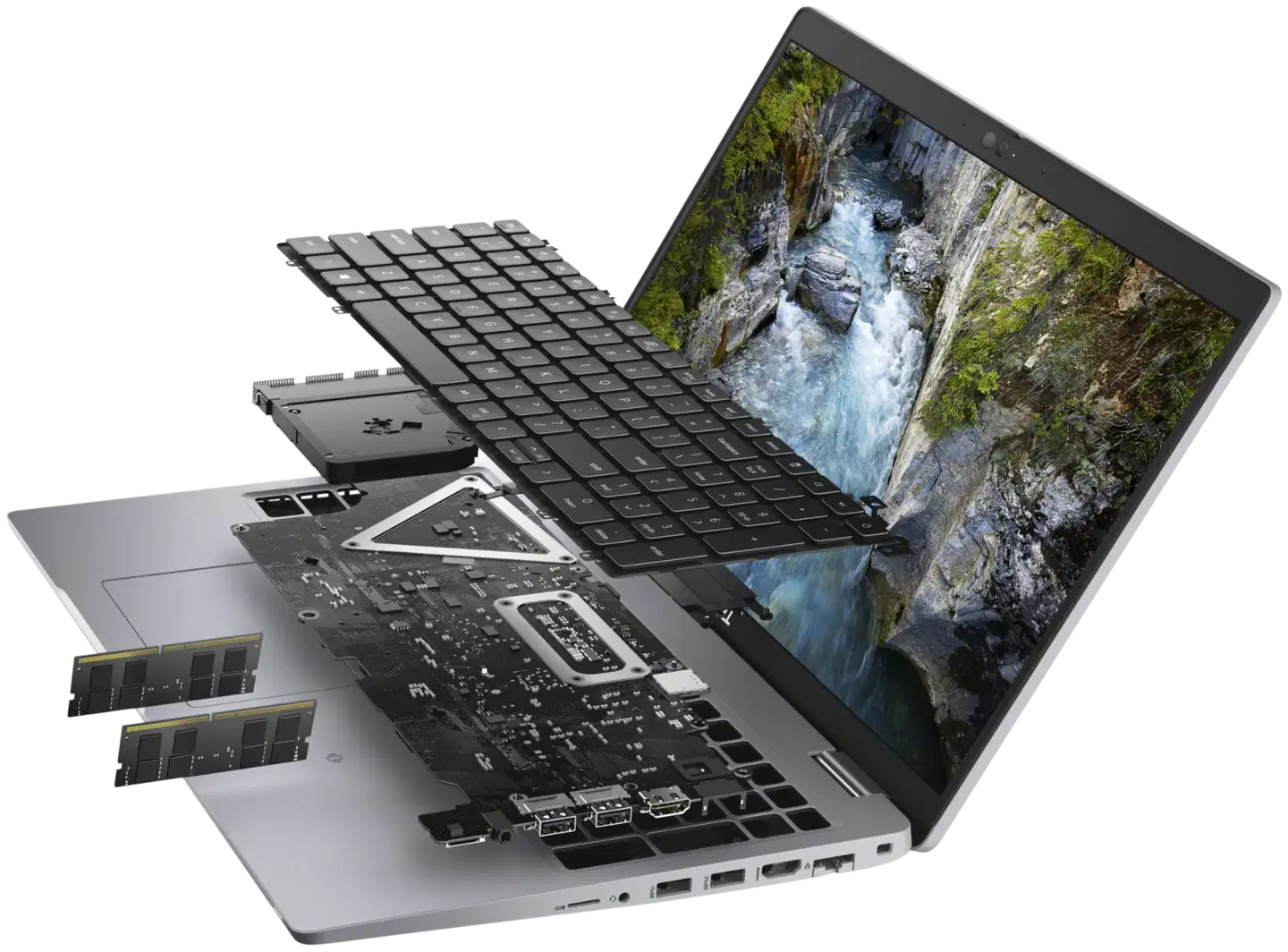 Nuvoo tehdashuollettu kannettava tietokone DELL Precision 3560 Intel Core i7-1165G7 15.6" FHD 32GB 512GB SSD T500 W11P FI Grade A - 5