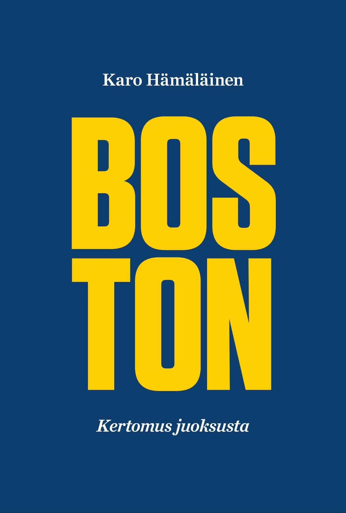 Hämäläinen, Boston - Kertomus juoksusta