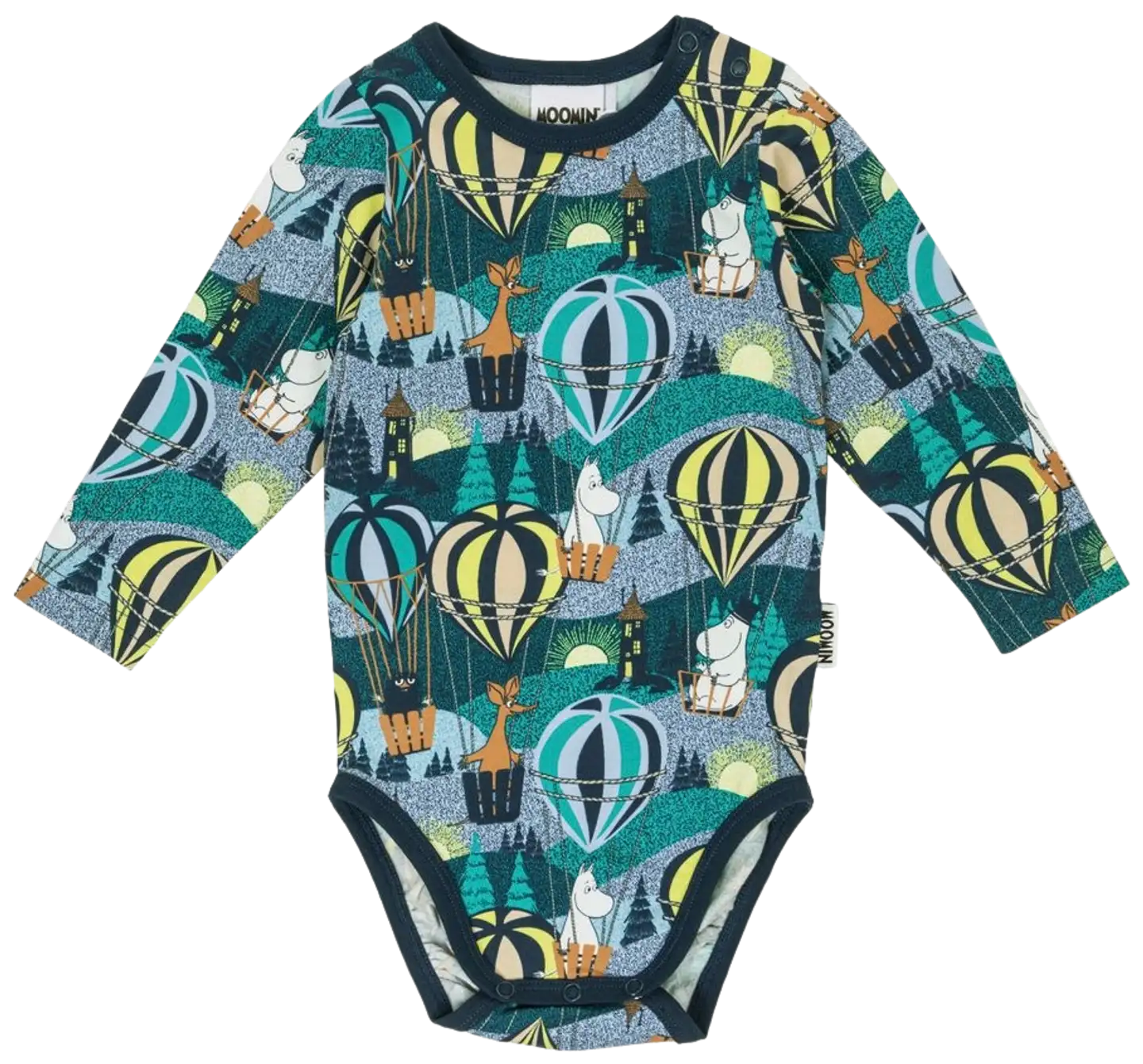 Muumi vauvojen body Aamulento 591099 - SININEN - 1