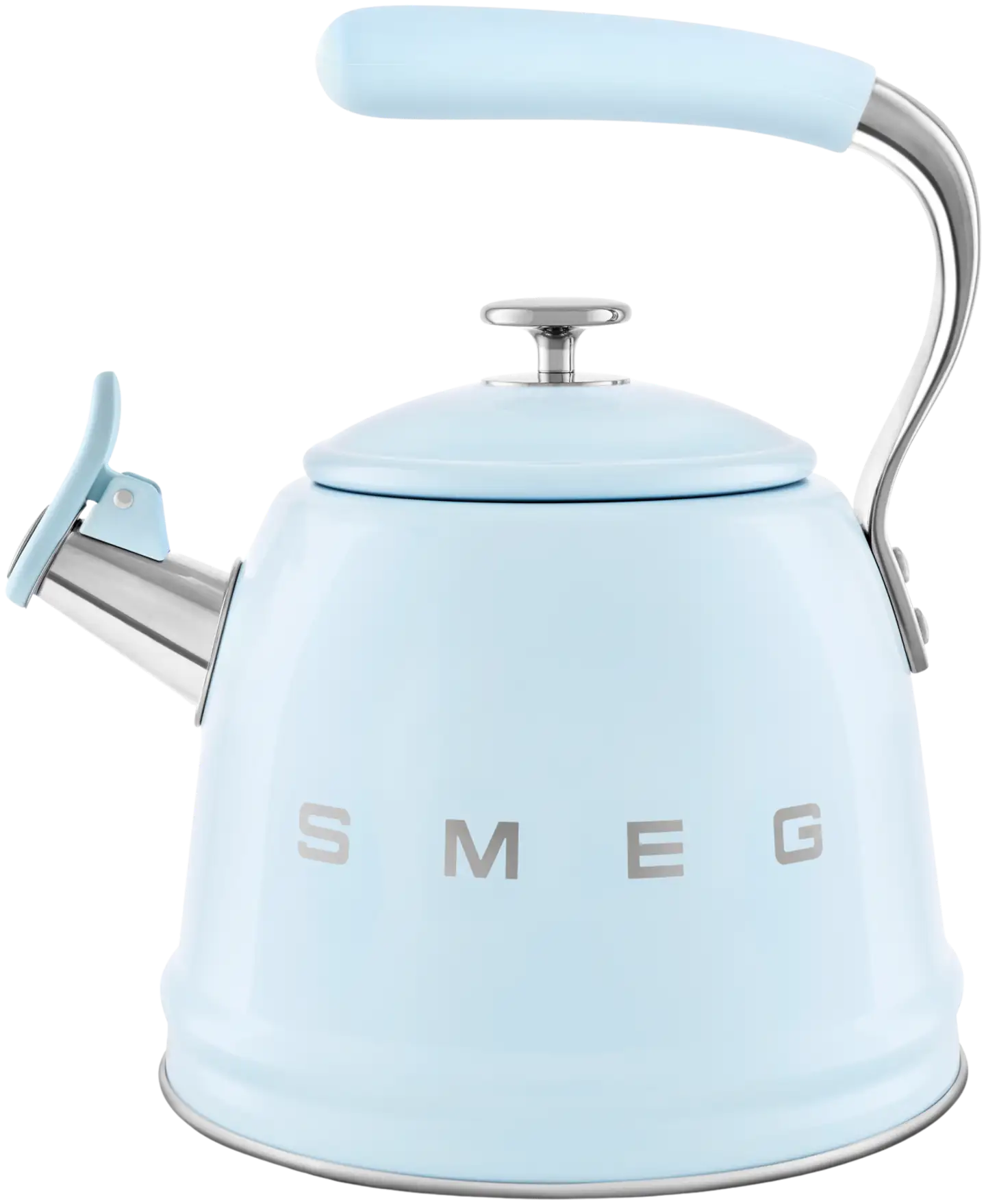 Smeg viheltävä vesipannu pastellinsininen WKF01PB - 1