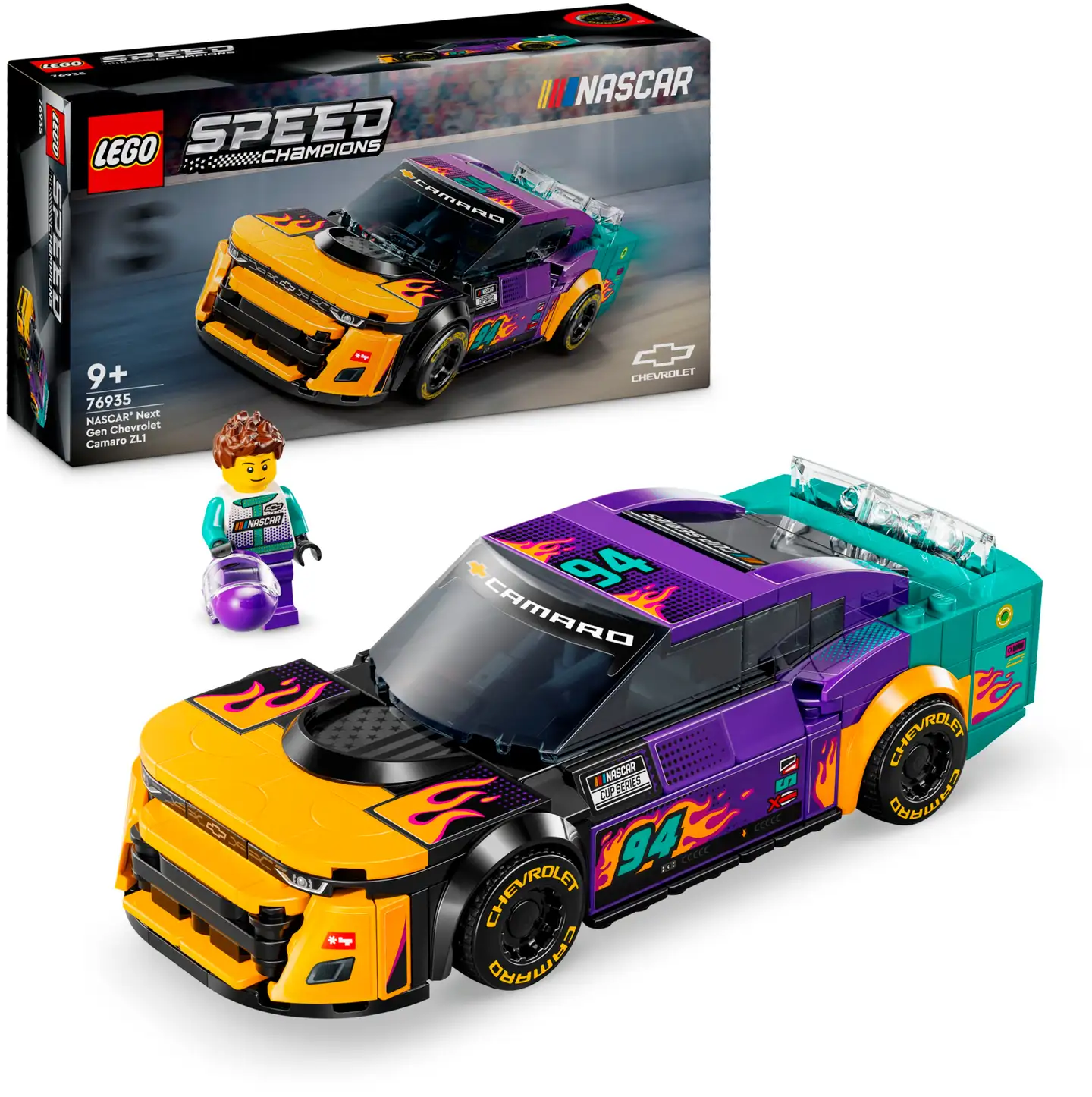 LEGO® Speed Champions 76935 - NASCAR® Next Gen Chevrolet Camaro ZL1 - 1