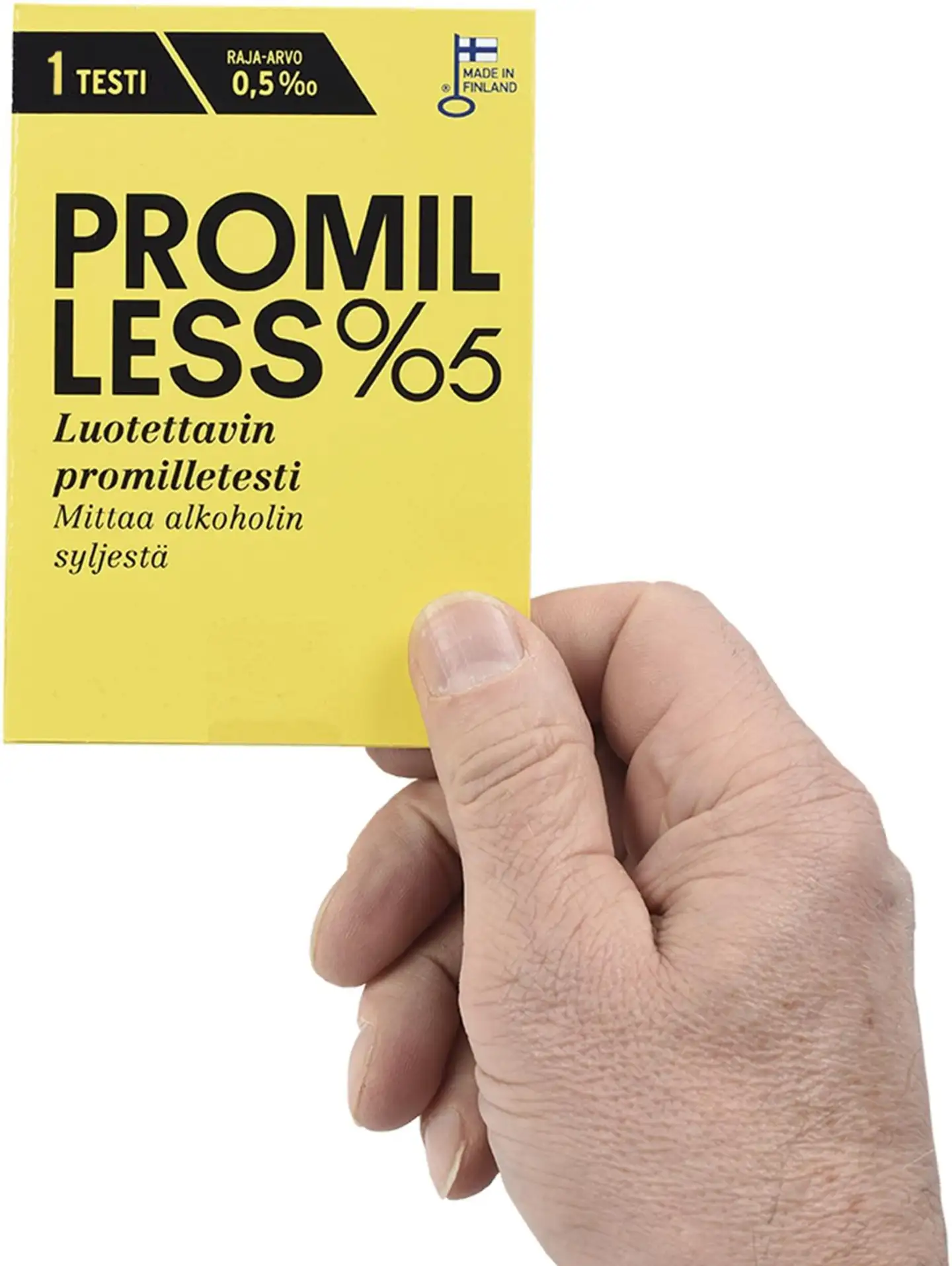 Promilless promilletesti kertakäyttötesti 0,5 1kpl - 2