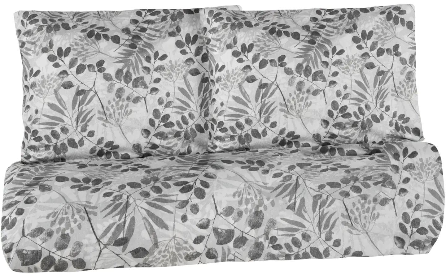 Xtra tuplapussilakanasetti Cherie 240x210 cm harmaa - 1