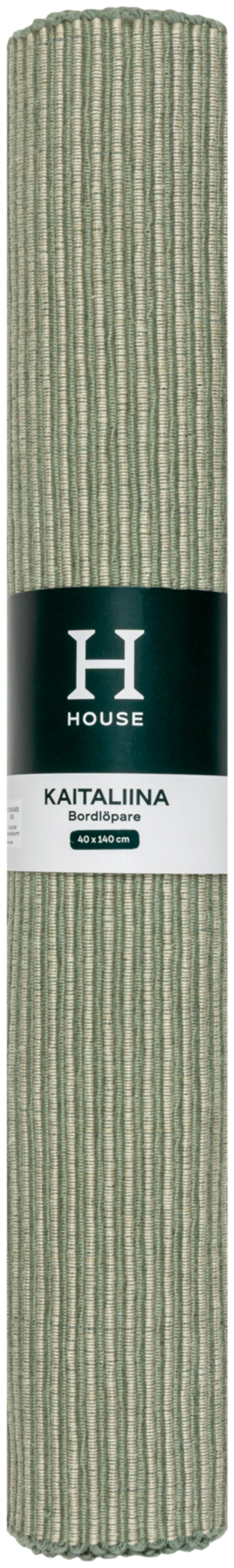 House kaitaliina Linnea 40x140 cm vaaleanvihreä - 3