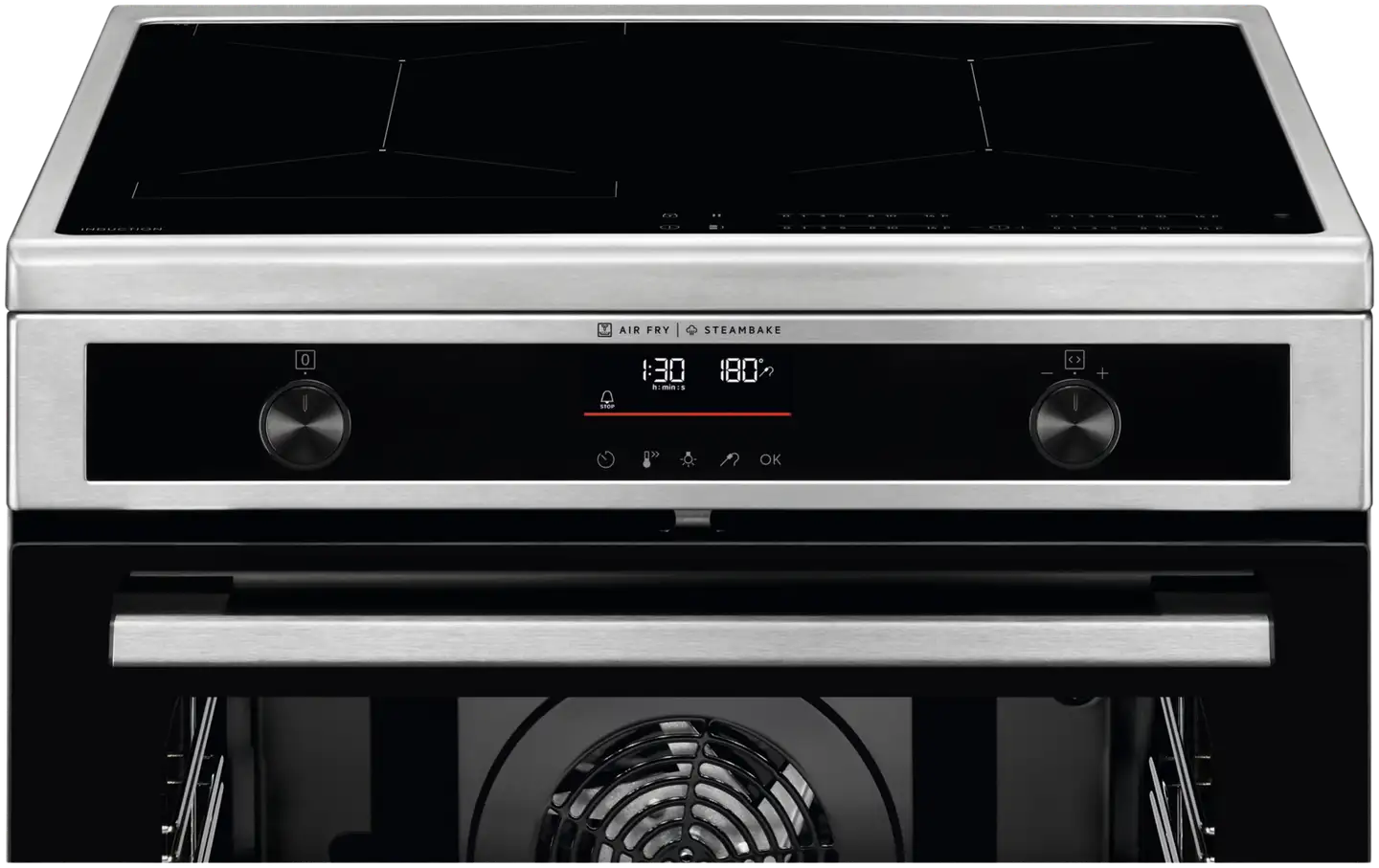 Electrolux Induktio lattialiesi LKI6489NOX 60cm teräs - 2