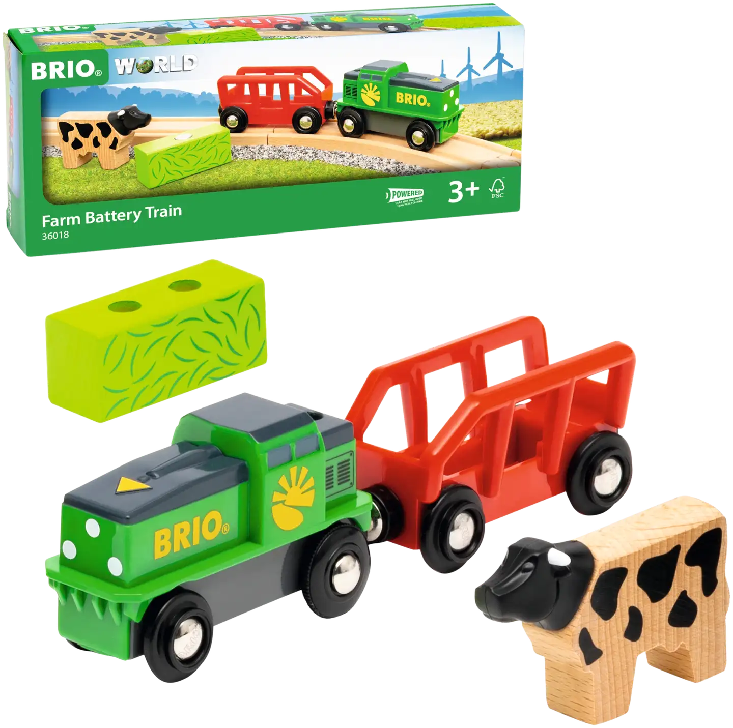 BRIO paristokäyttöinen maatilajuna - 5