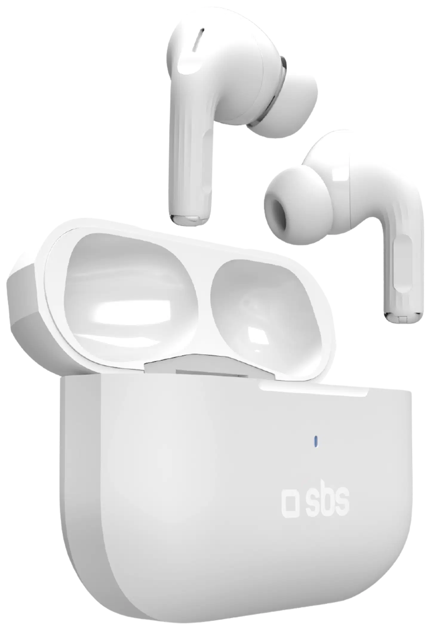 SBS langattomat nappikuulokkeet Air Kab Max valkoinen