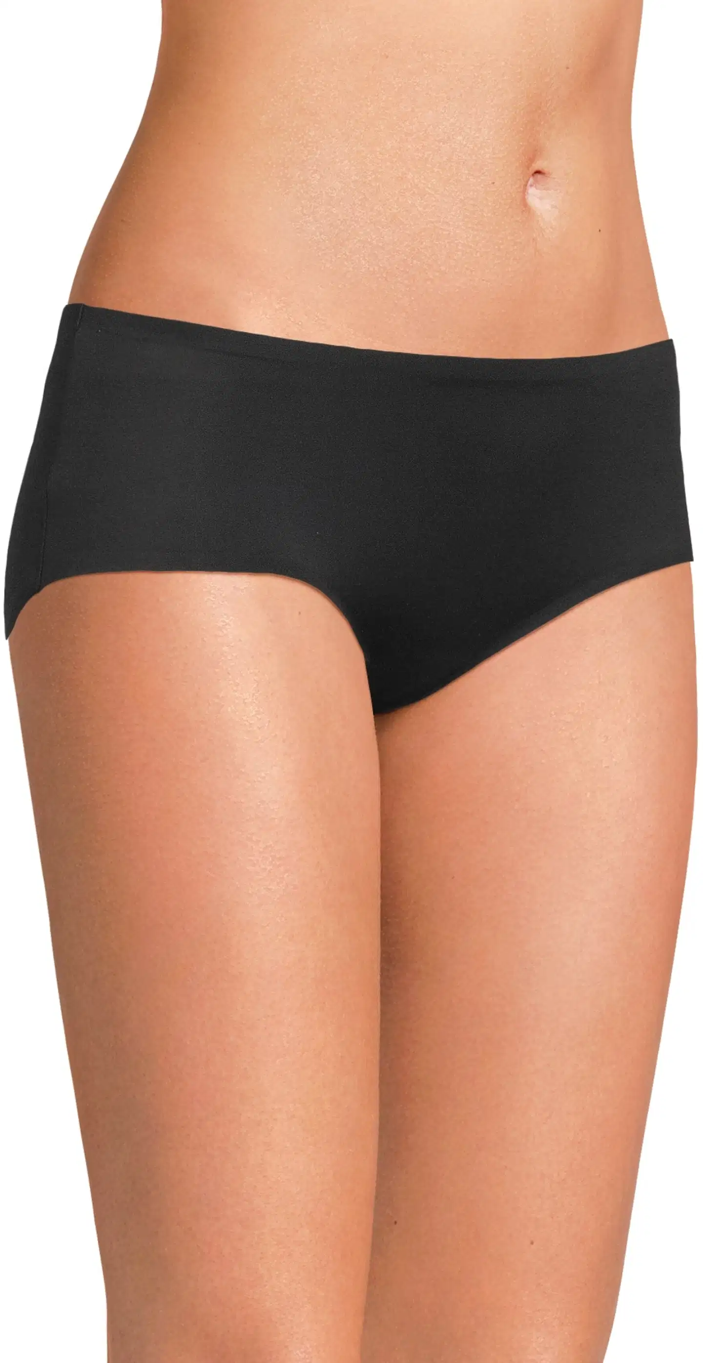Danskin naisten hipster-alushousut 210D332659 2-pack - Black, pale lilac - 7