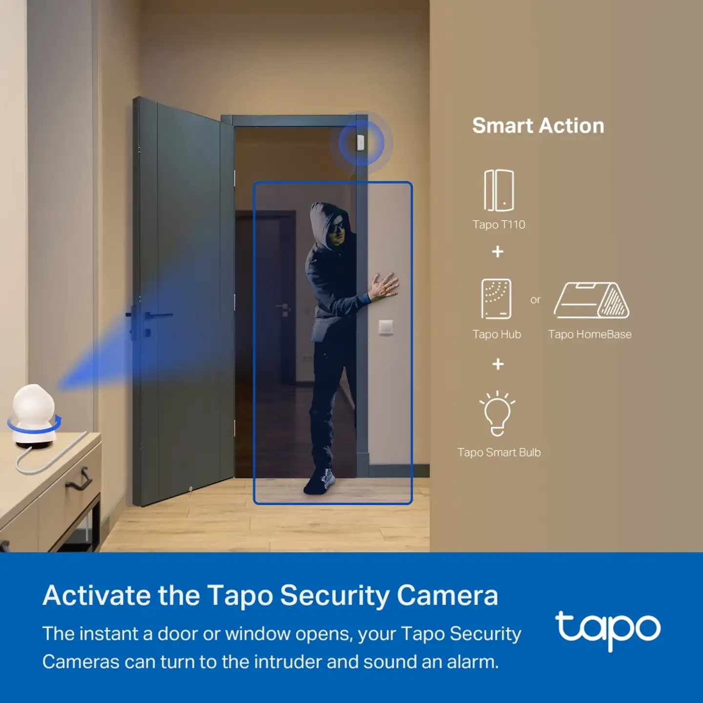 TP-Link Tapo T110 -ovi- ja ikkuna-anturi - 7