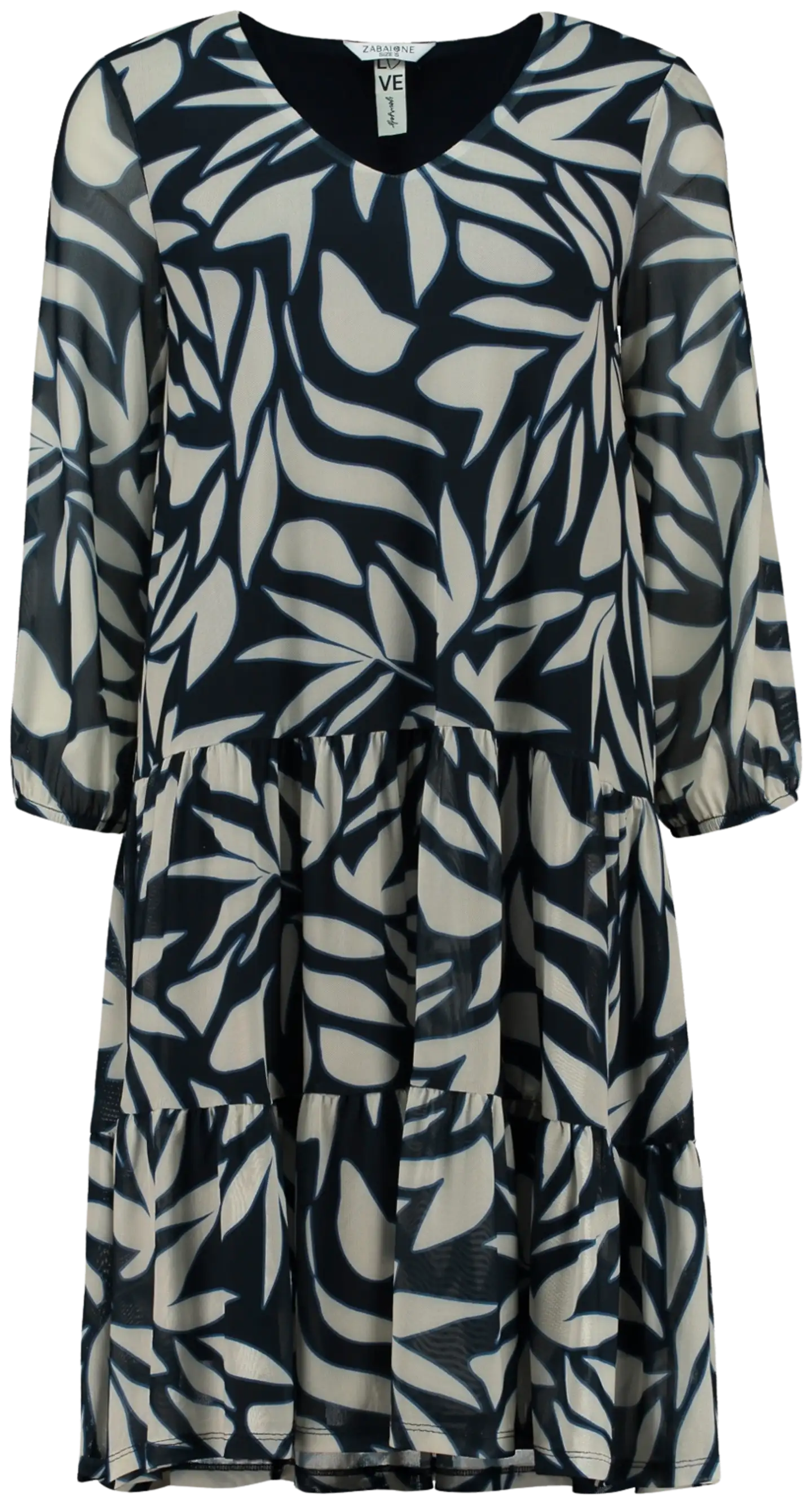 Zabaione Naisten mekko ne44vra ky-po-151-0101-2 - N219 navy - 1