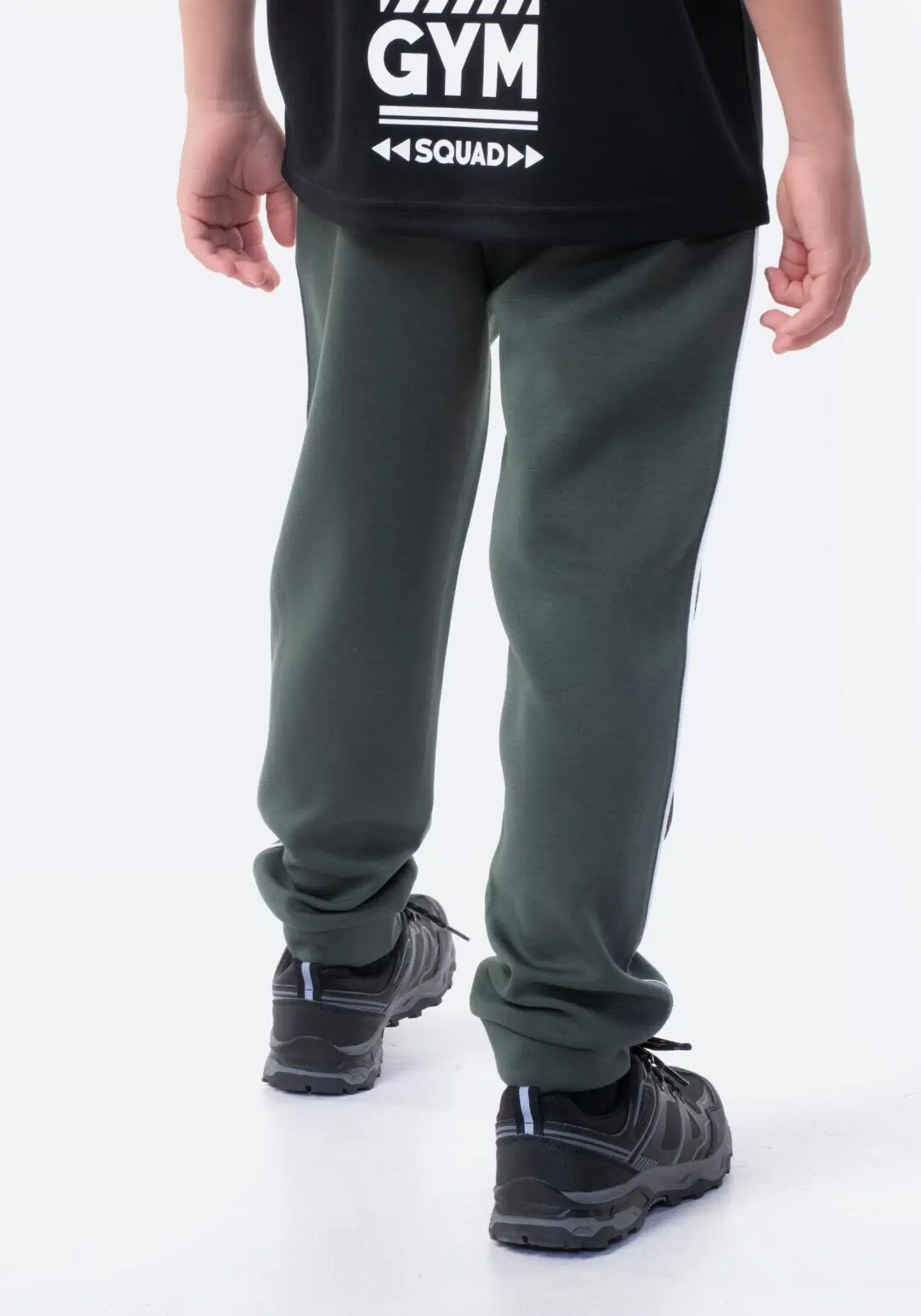 TEX lasten collegehousut I287791 - KHAKI DARK - 2