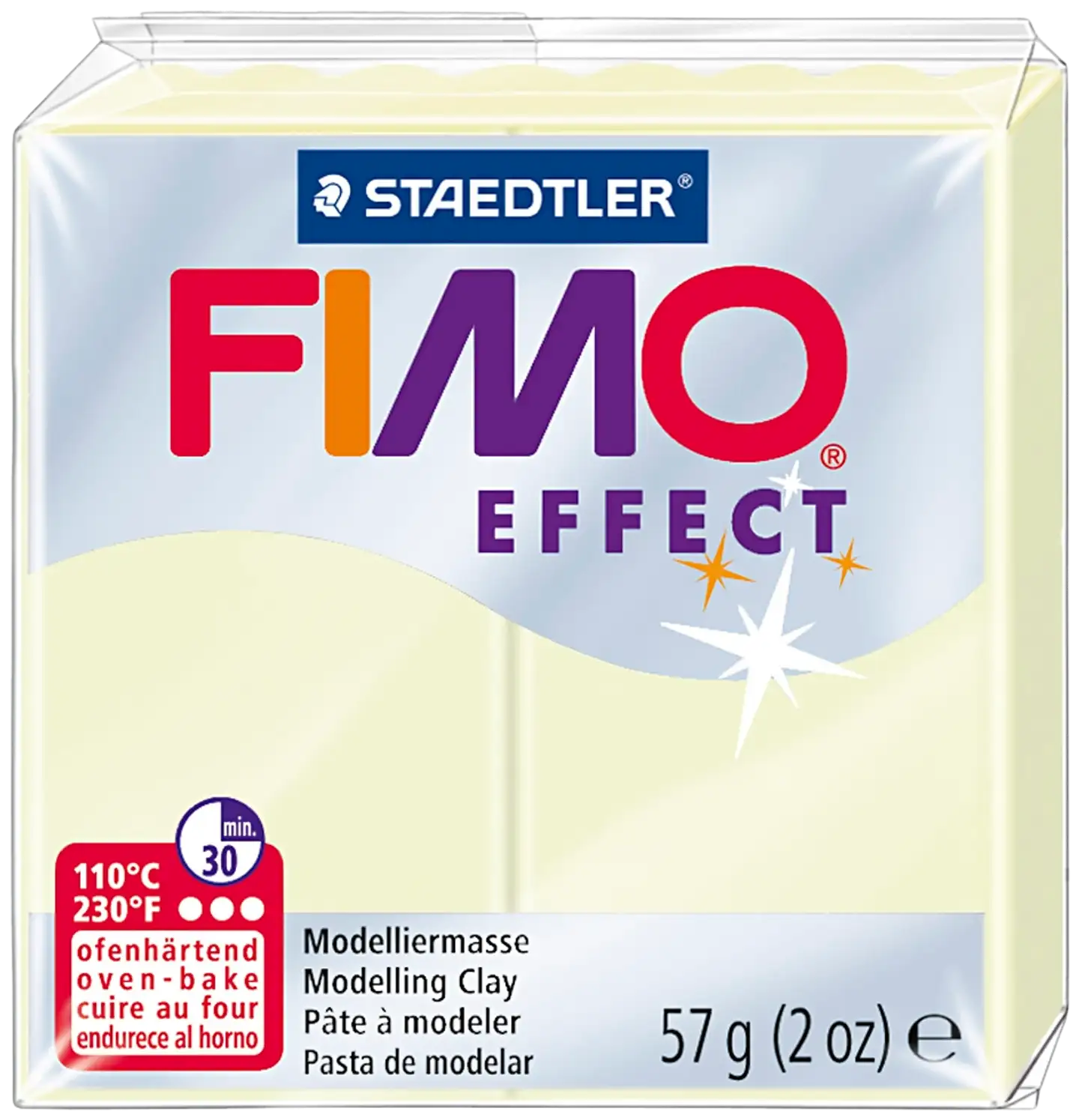 FIMO muovailumassa efektiväri  Nightglow 57g - 1